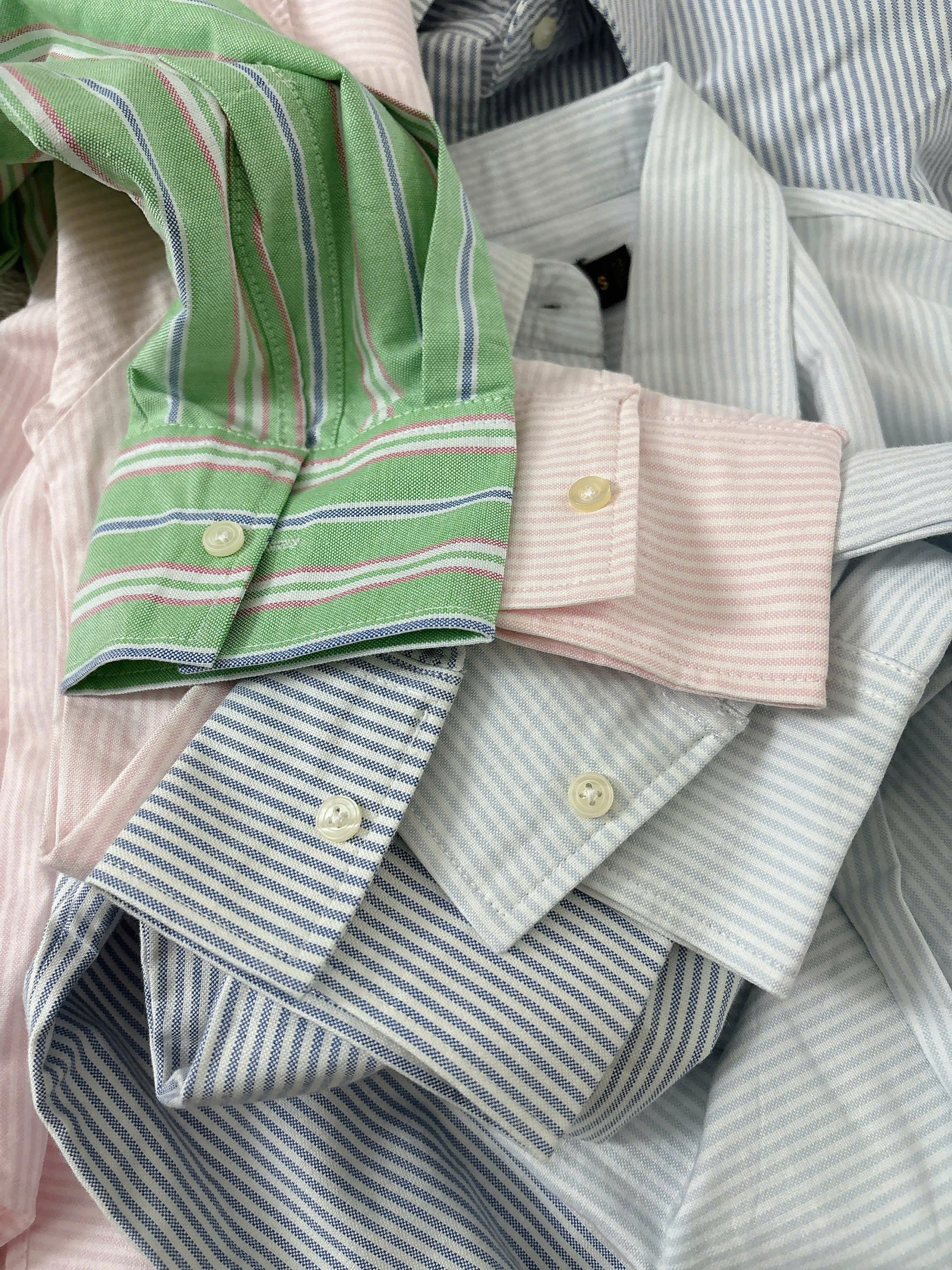 Áo sơ mi Po.lo - kẻ hồng