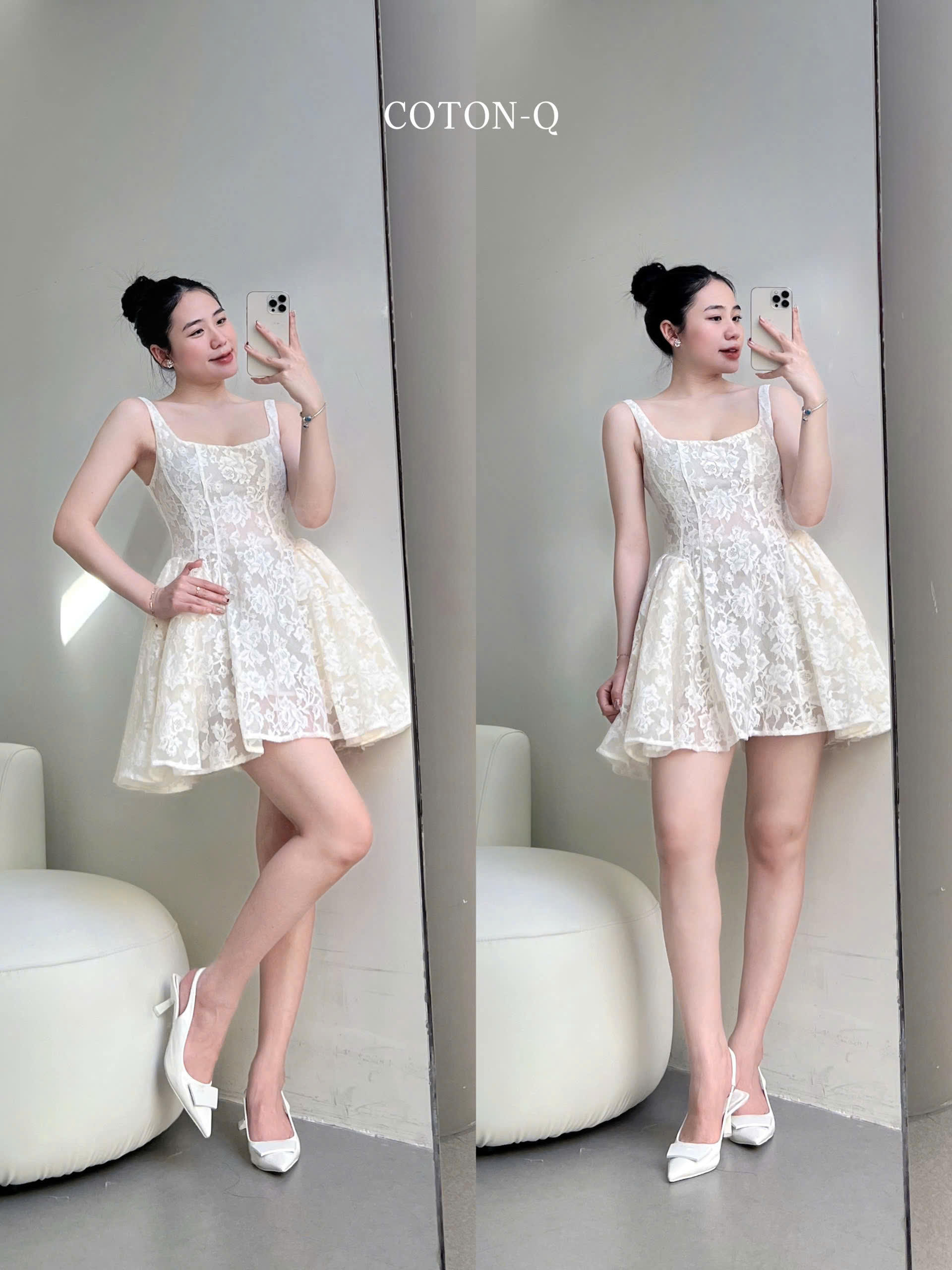 Đầm ren xòe ( ĐỎ )_thumbnail_8