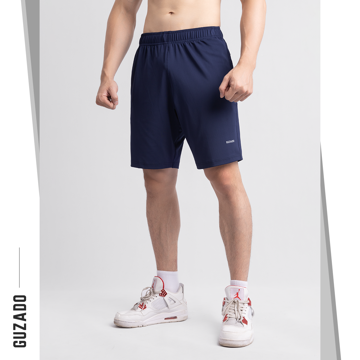 Quần Short Thể Thao GUZADO Vải Thun SIÊU CO GIÃN GSR02_thumbnail_25