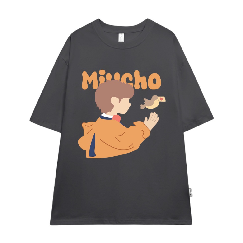 Áo thun couple cute form rộng unisex đủ size ATD1057 Miucho tay lỡ cổ tròn in mix_thumbnail_19