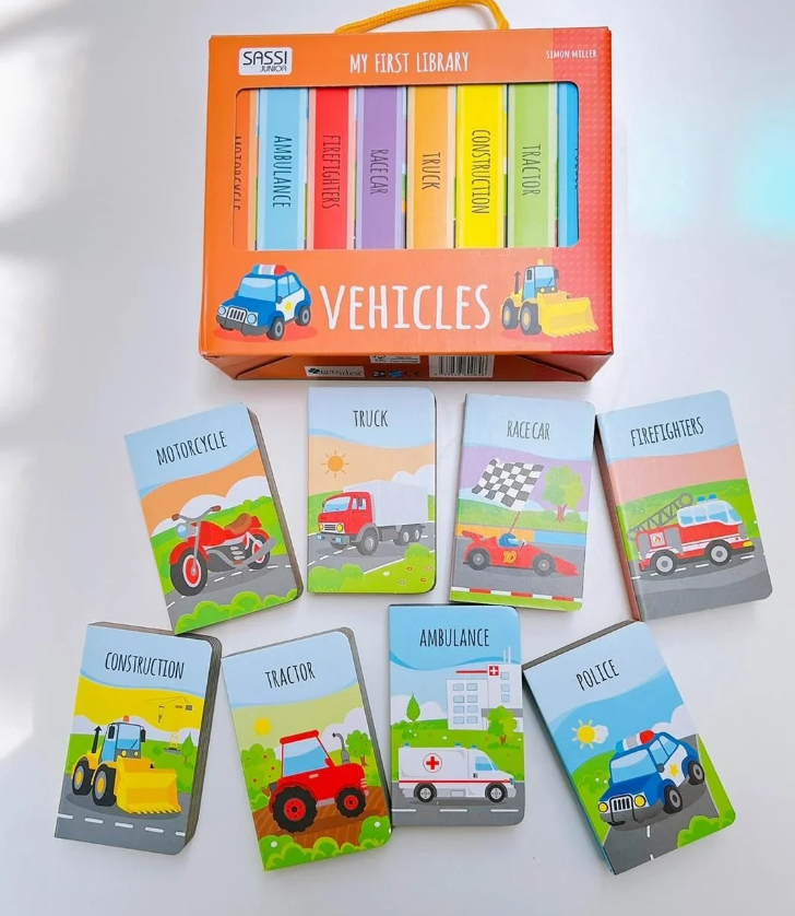 MY FIRST LIBRARY - VEHICLES (xả vỡ hộp)_thumbnail_8
