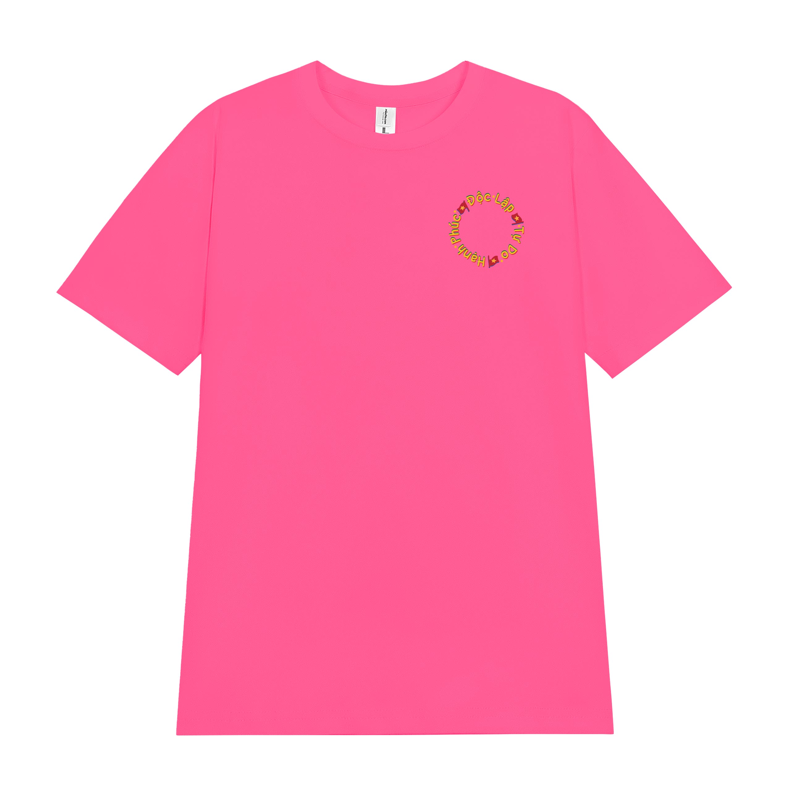 Áo thun Việt Nam tôi yêu form vừa 2137 Miucho Chic vải cotton thoáng mát co giãn cổ tròn in mix_thumbnail_10