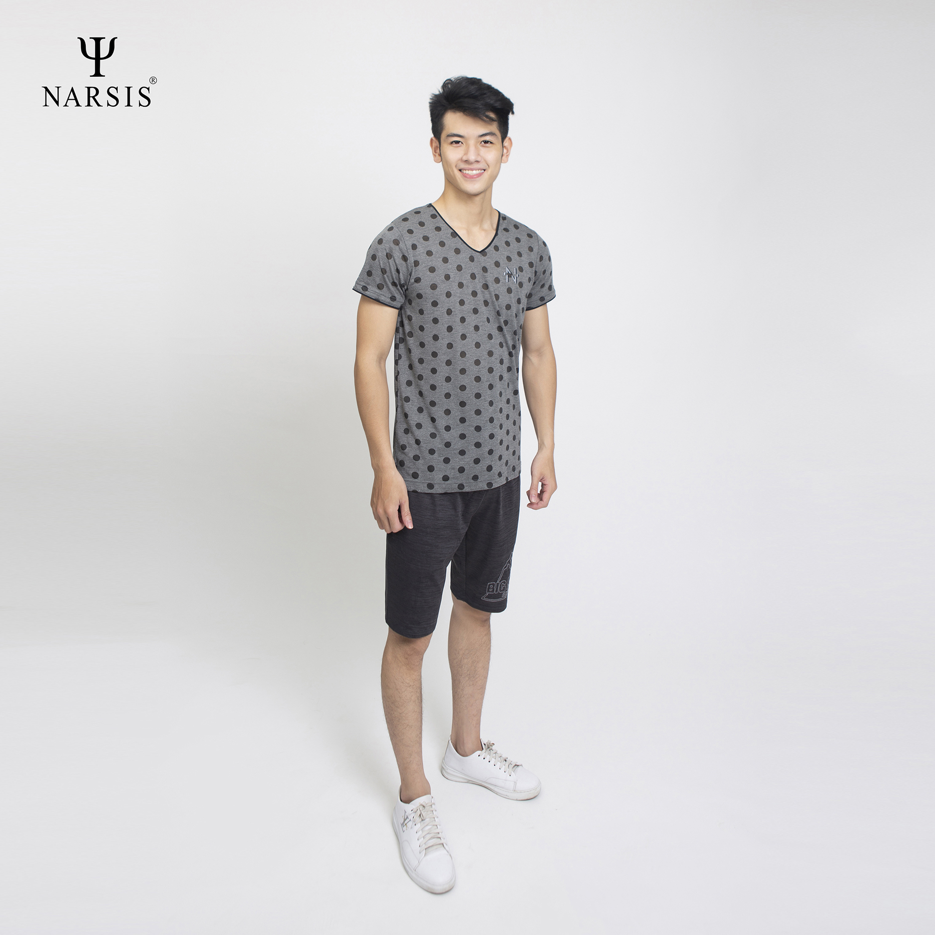 ÁO PHÔNG NAM D5013 NARSIS CHẤT LIỆU THOÁNG MÁT, DỄ CHỊU, THOẢI MÁI CẢ NGÀY, DỄ VẬN ĐỘNG