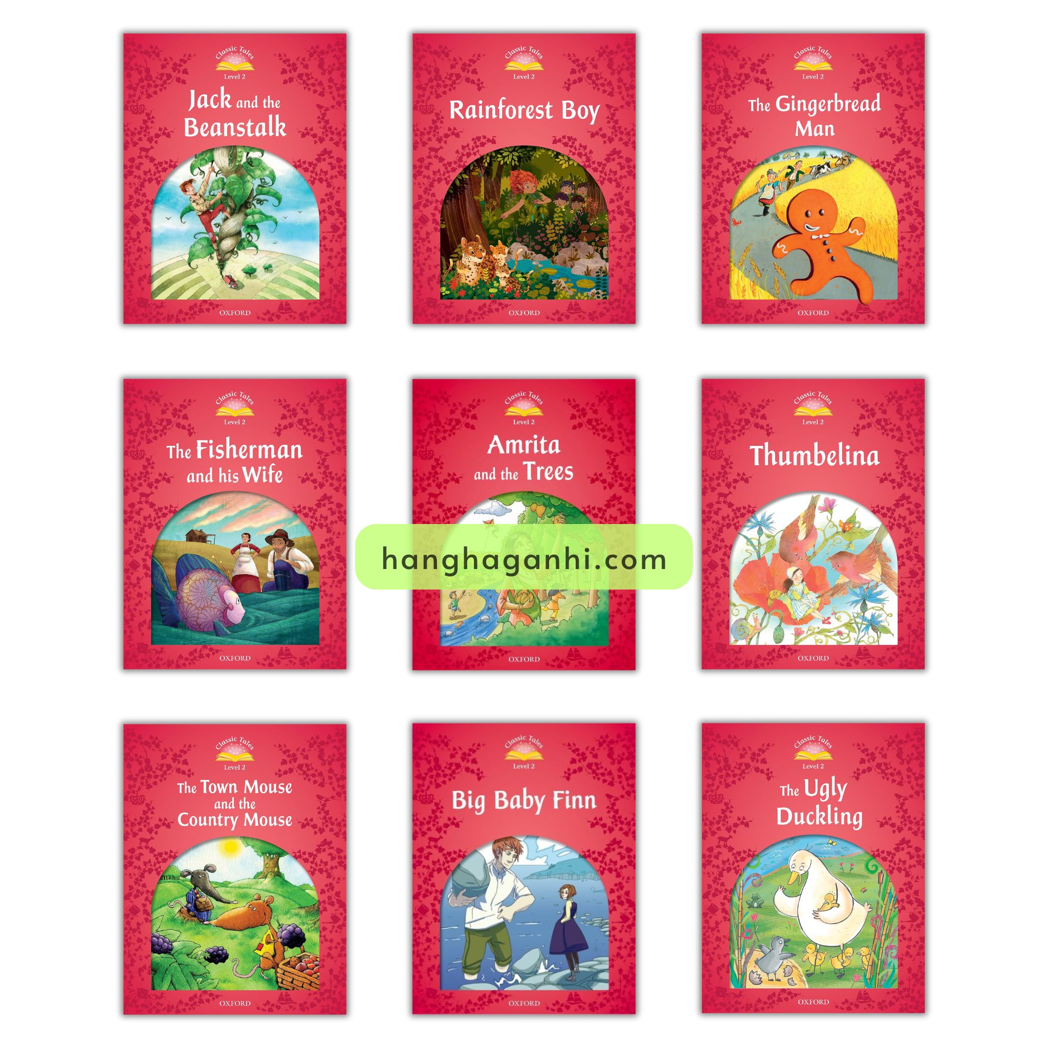 Bộ truyện cổ tích Oxford Classic Tales 2nd Edition level 2 – 9 cuốn ( kèm file nghe )_thumbnail_0