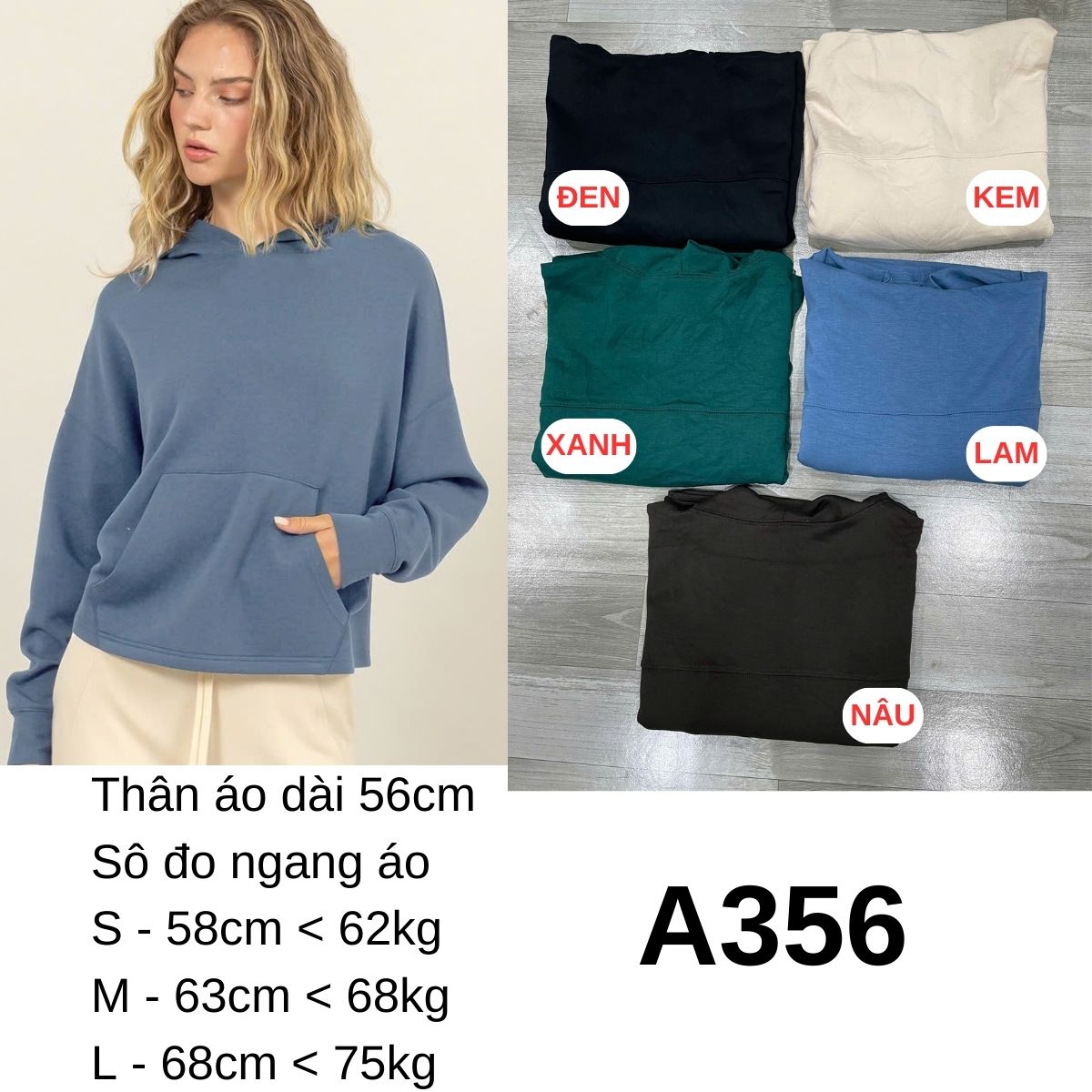 A356 - HOODIE  DZERO