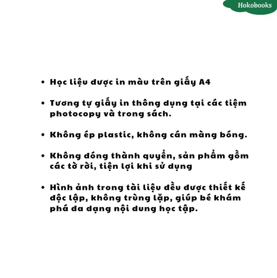 10 tờ Học liệu tìm quy luật, giáo dục sớm Montessori Hokobooks rèn tư duy HL44, phiếu bài tập bé mầm non, luyện IQ, não bộ_thumbnail_1