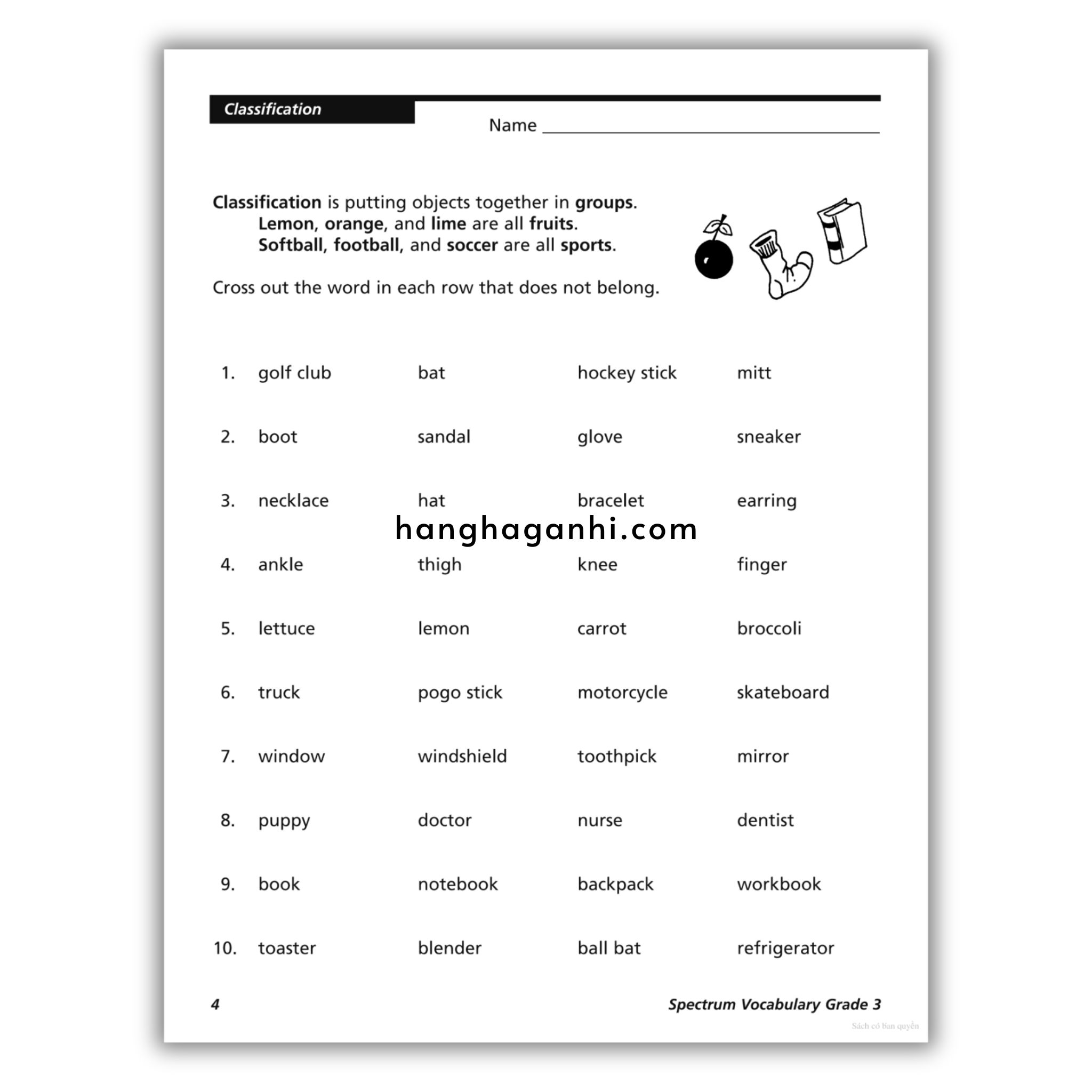 Sách Spectrum Vocabulary Workbook Grade 3 ĐEN TRẮNG_thumbnail_14