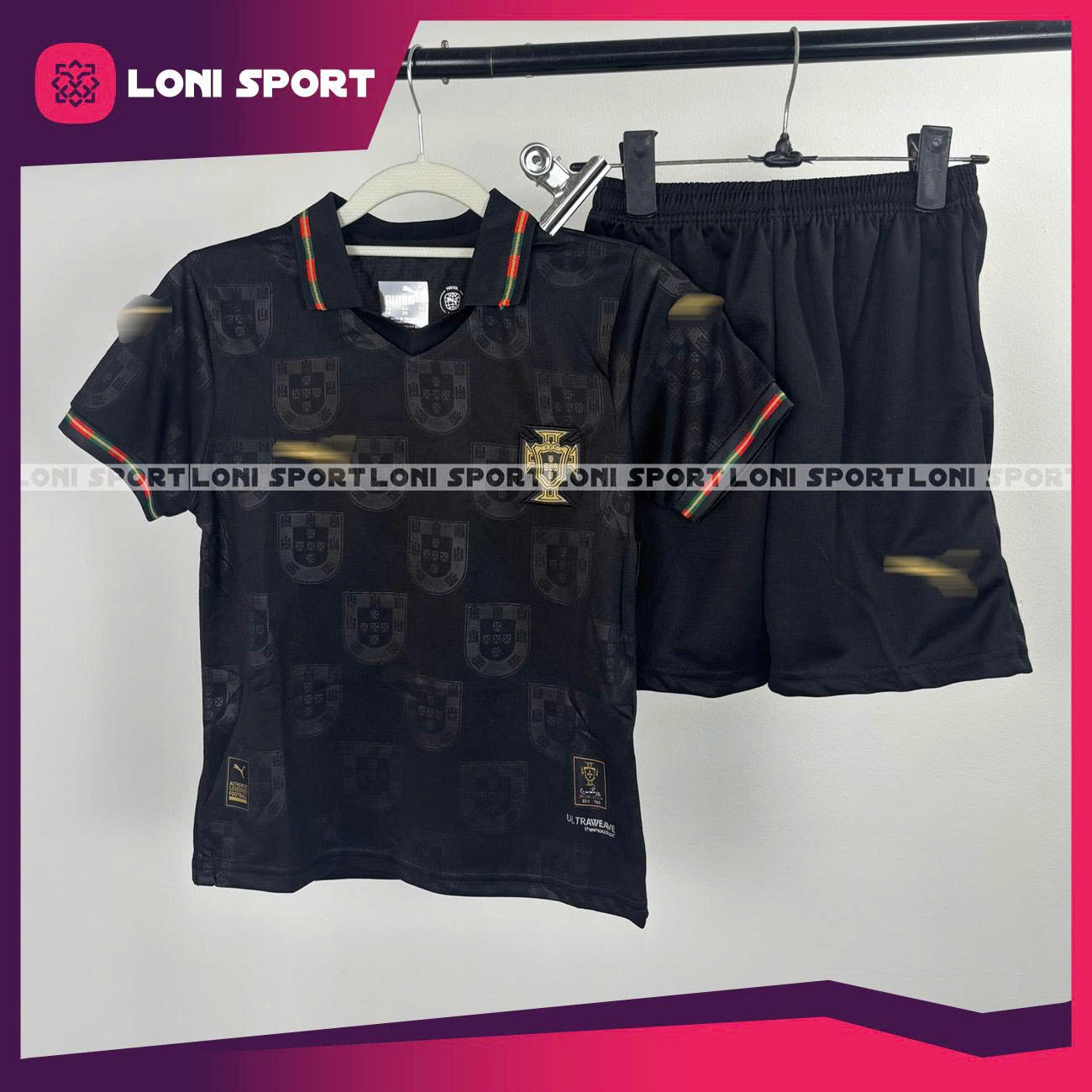 Bộ Kid BĐN đen Eusebio bản kỉ niệm 2025