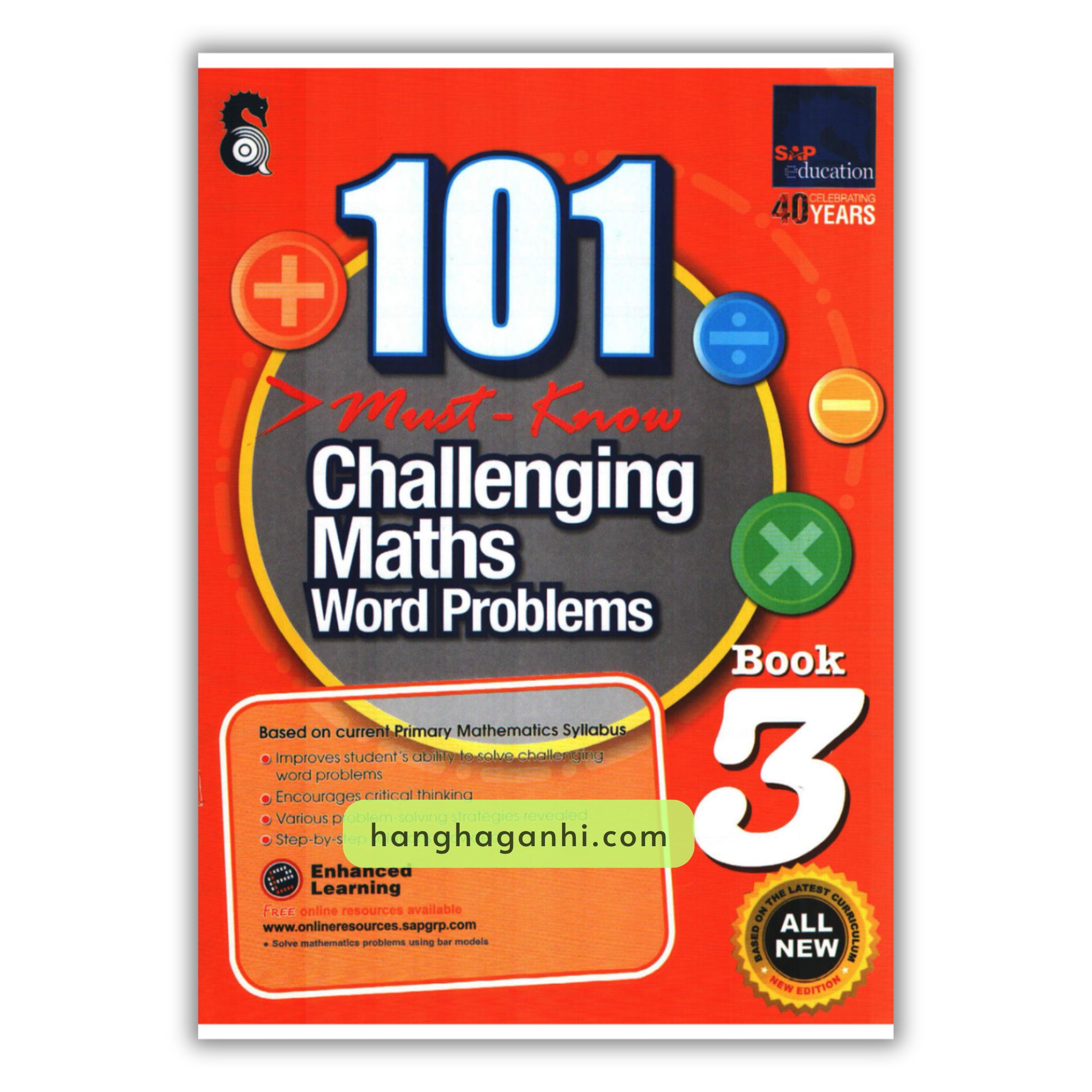[Sách] 101 Must- Know Challenging Maths Word Problems Book 3