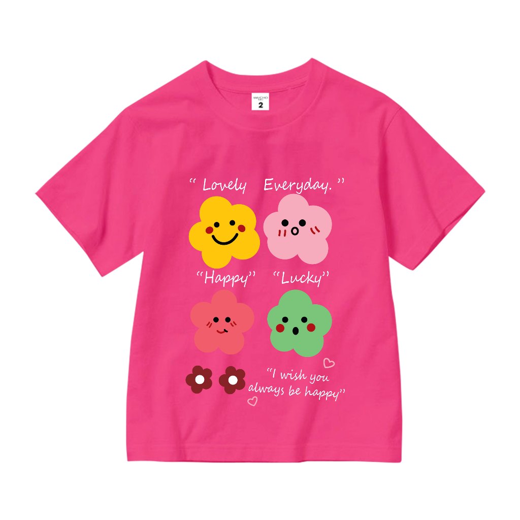 Áo thun cho bé gái form rộng AED1171 Miucho Kid tay ngắn cổ tròn in graphic_thumbnail_12