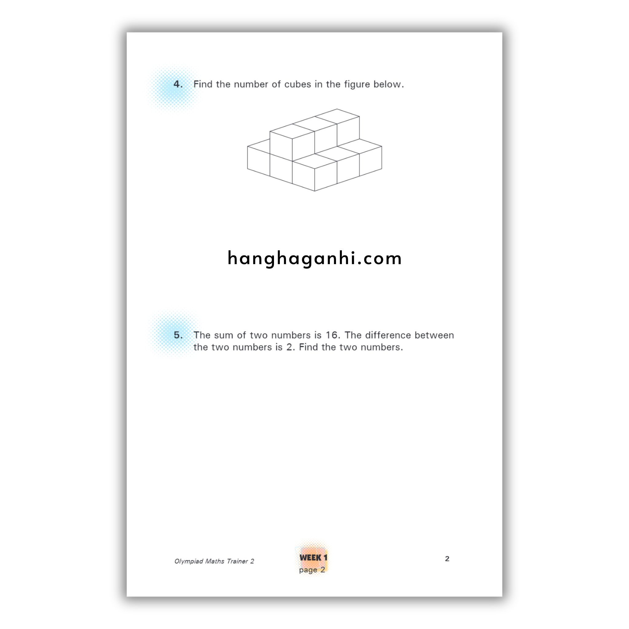 Olympiad Maths Trainer Level 2- Sách Toán Tiếng Anh Singapore cho bé lớp 2_thumbnail_5