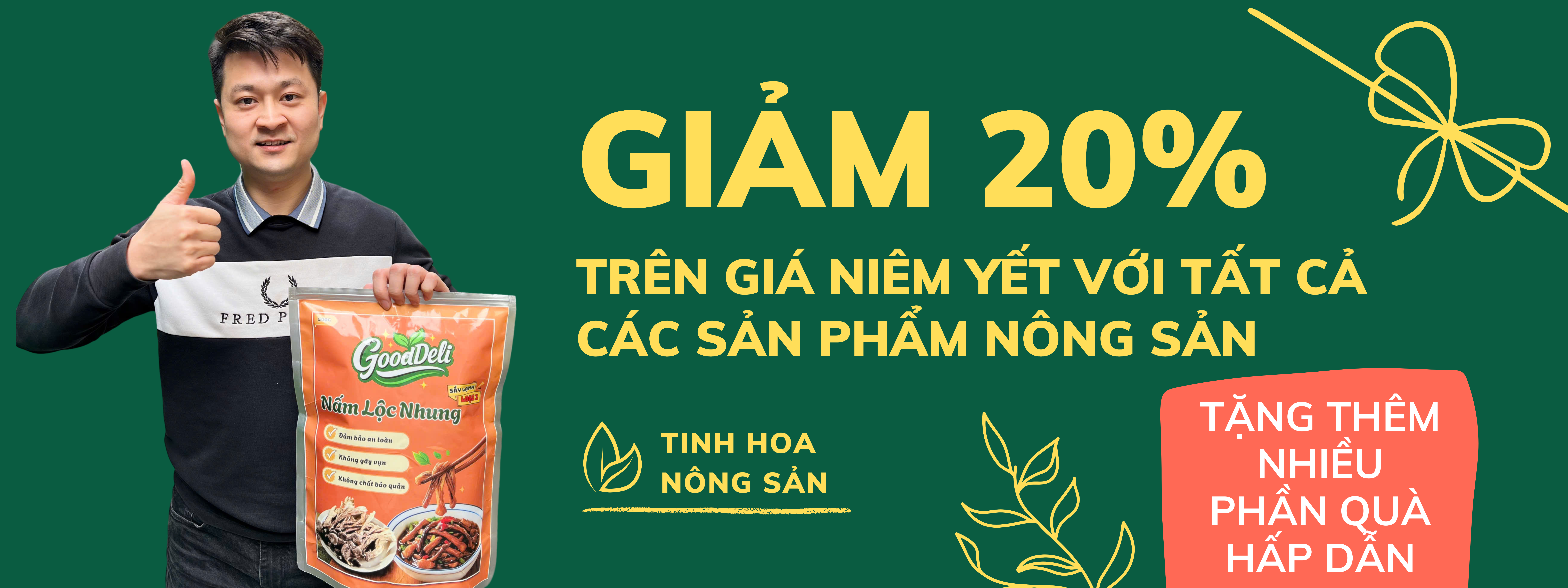 Green and White Minimalist Gardening Workshop Outdoor Banner 