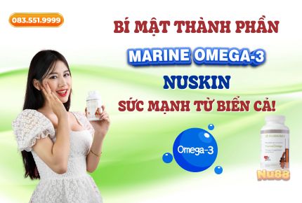 Bí Mật Thành Phần Của Marine Omega NuSkin