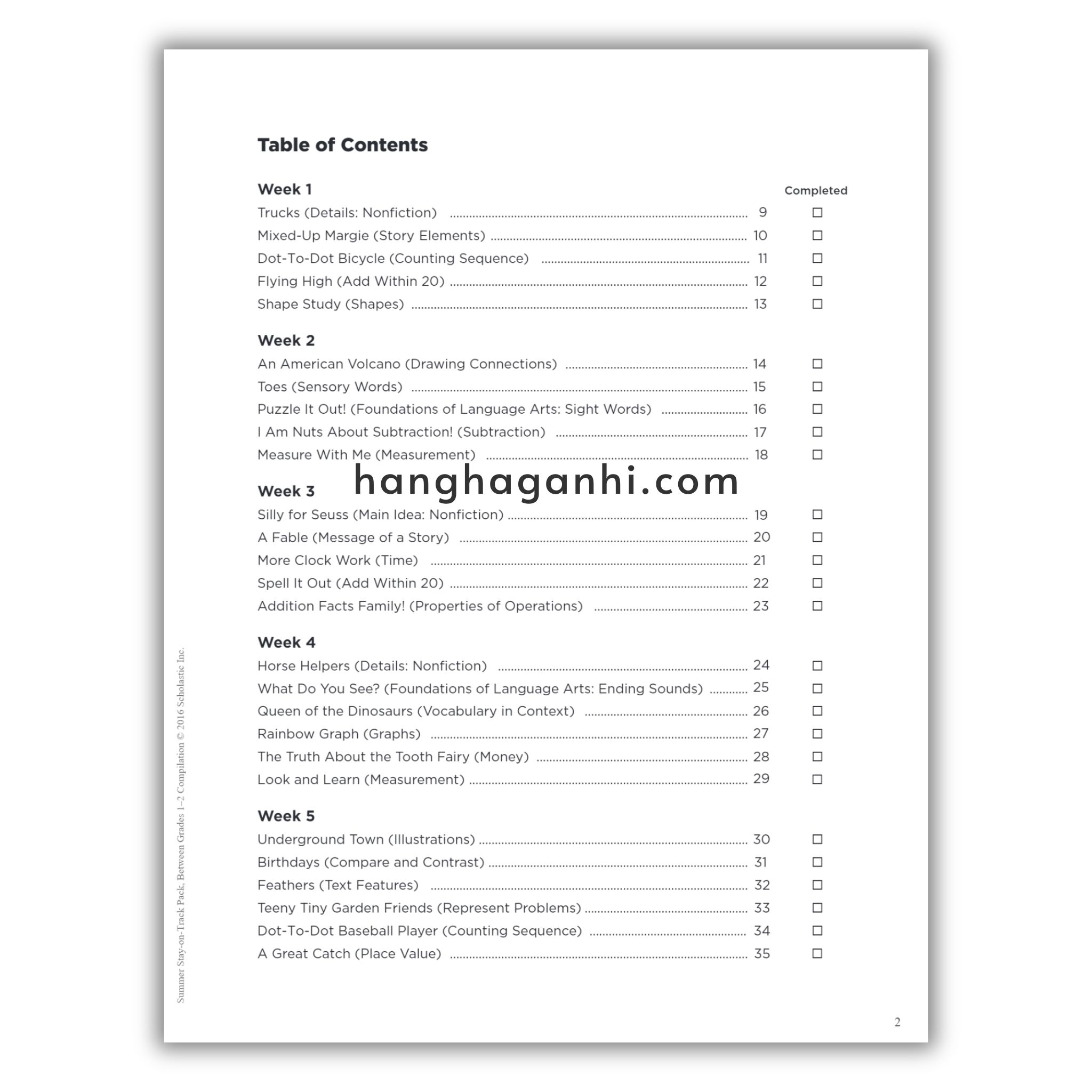 Summer Stay - On - Track Pack - Sách bài tập thực hành toán - đọc hiểu tiếng Anh Prek-k~Lớp 6_thumbnail_8