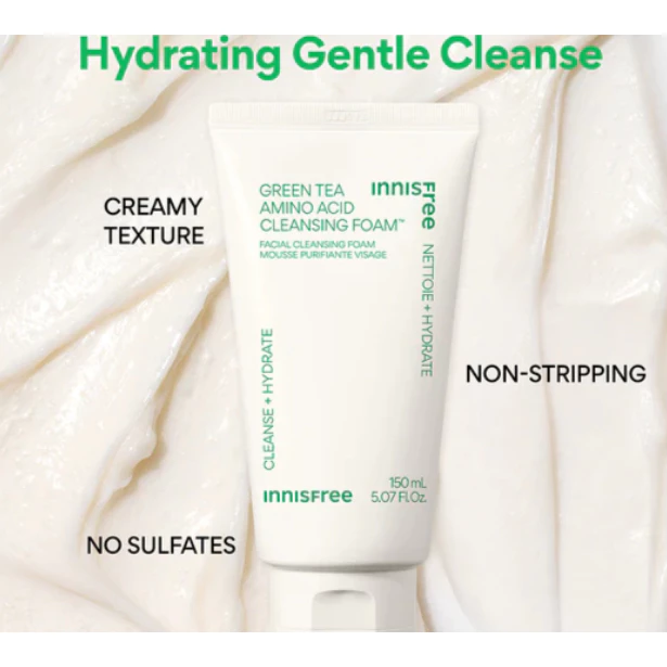 InnisFREE Green Tea Amino Hydrating Cleansing Foam 150