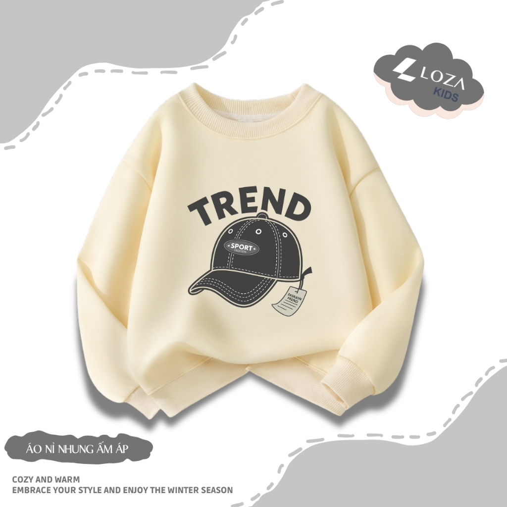 Áo nỉ sweater bé trai nhiều mẫu phong cách - Loza Kids in054_thumbnail_2