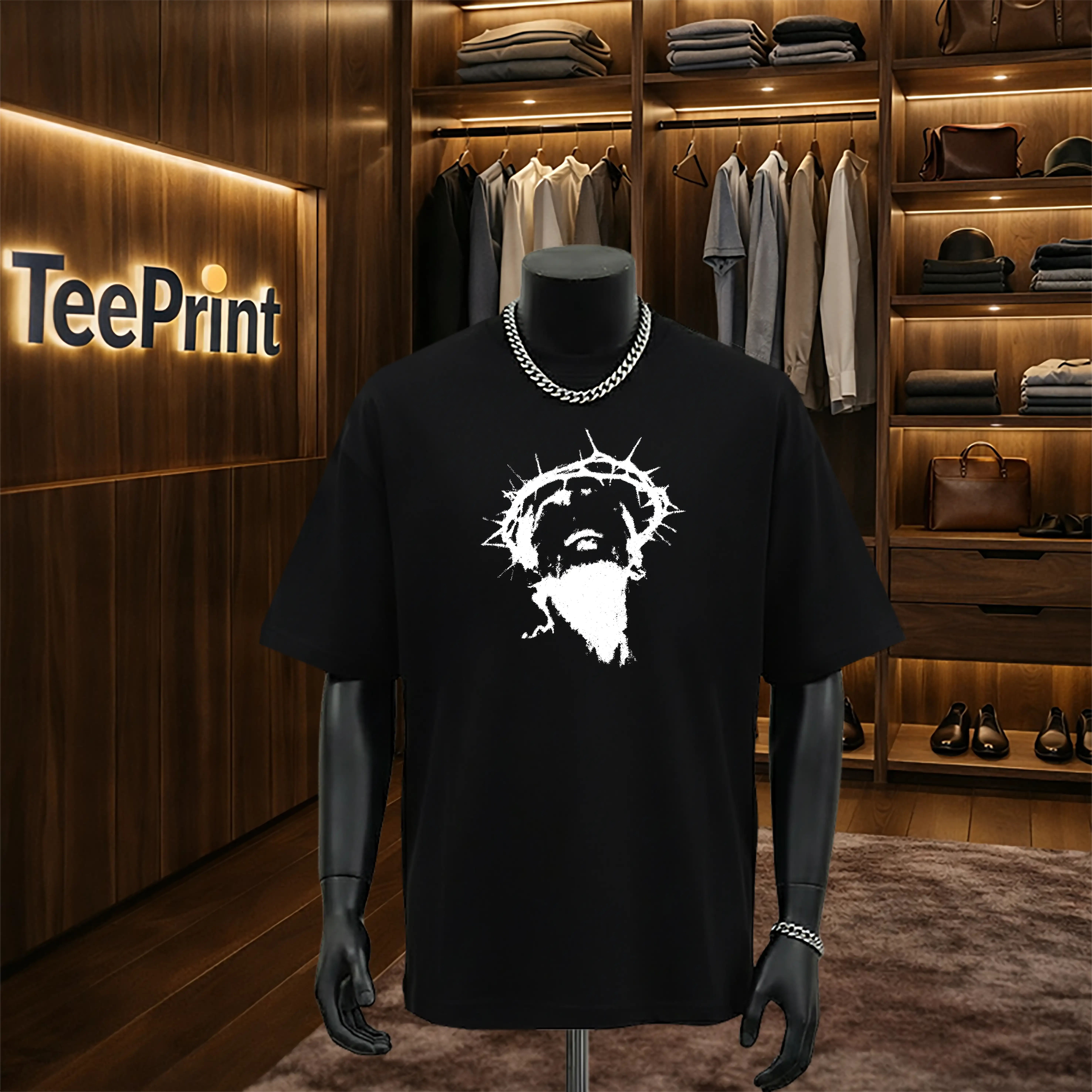 Áo thun nam form rộng classic TeePrint nhiều màu 3250_thumbnail_2