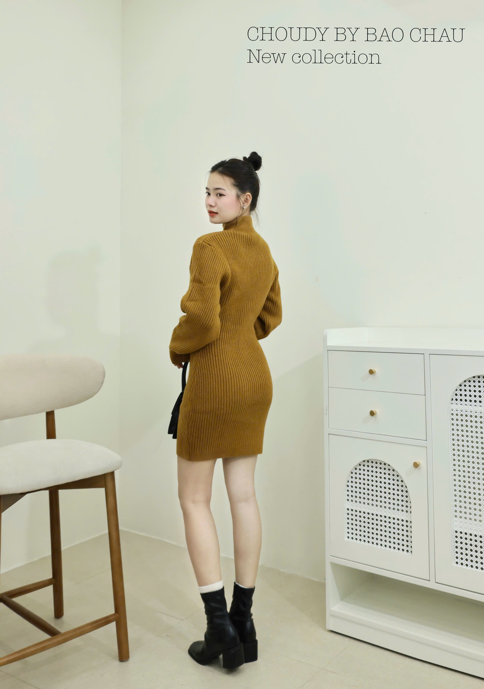 SALE D118 ĐẦM LEN 2 MÀU_thumbnail_1