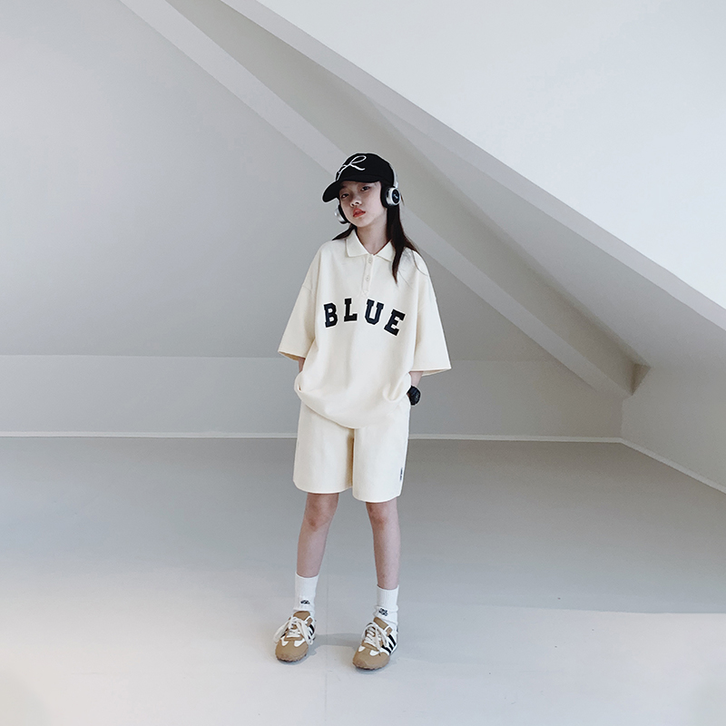 Bộ polo bé gái in chữ Blue BD25017_thumbnail_6