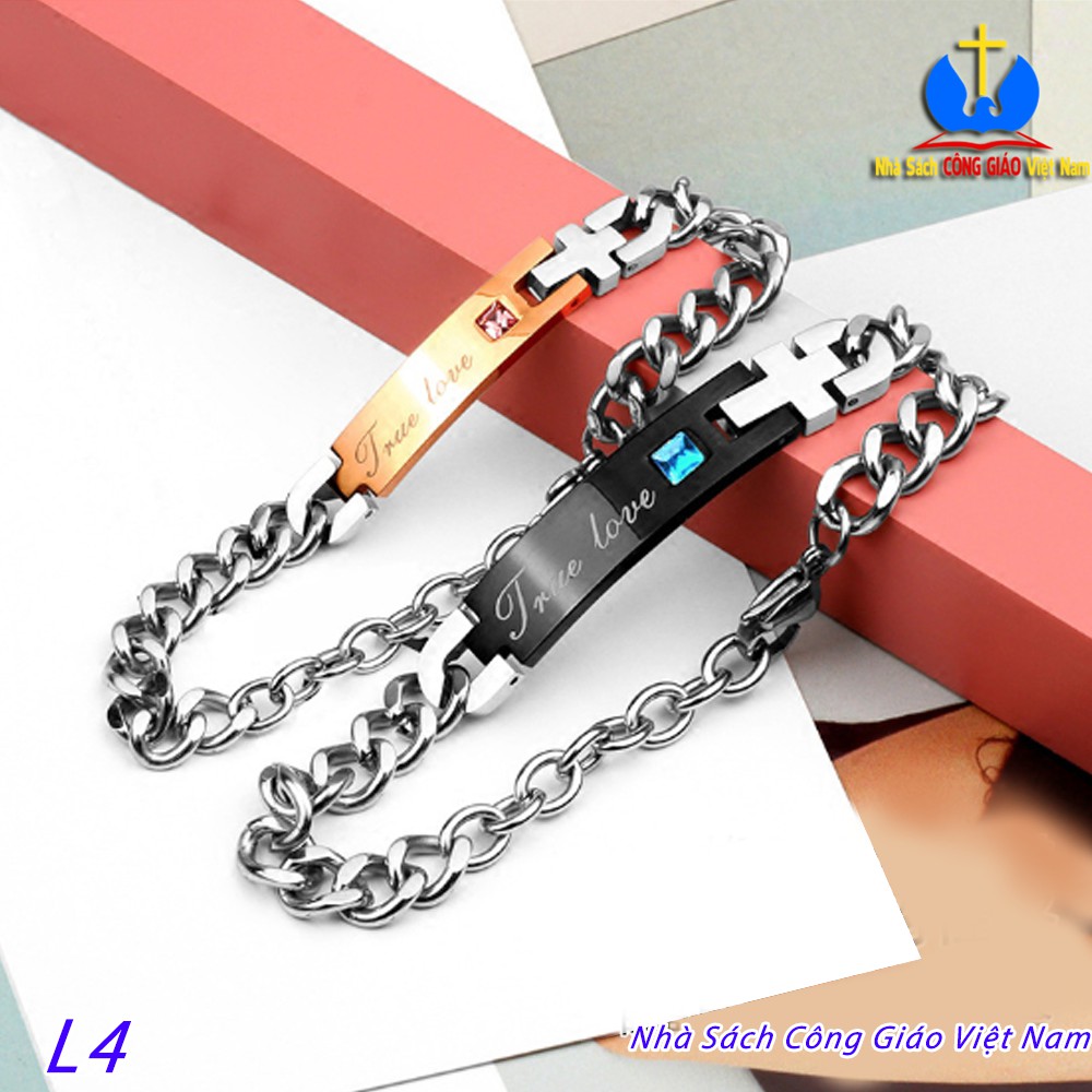 Lắc tay thánh giá đôi L4  - Nhà Sách Công Giáo Việt Nam_thumbnail_2