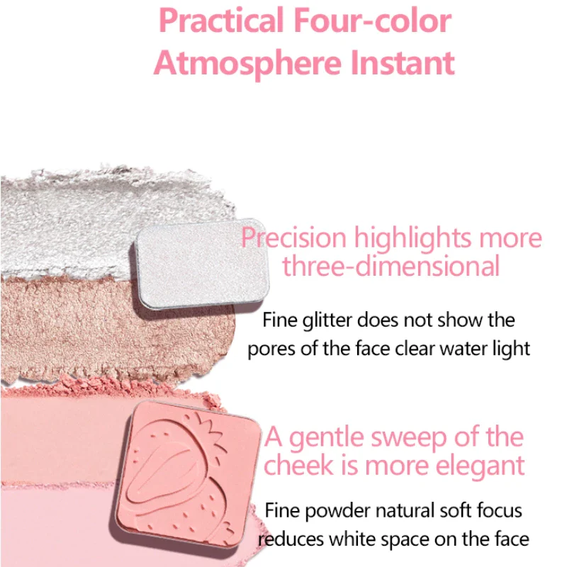 [VEECCI] Bảng phấn mắt má highlight Veecci 4 ô 9g_thumbnail_2