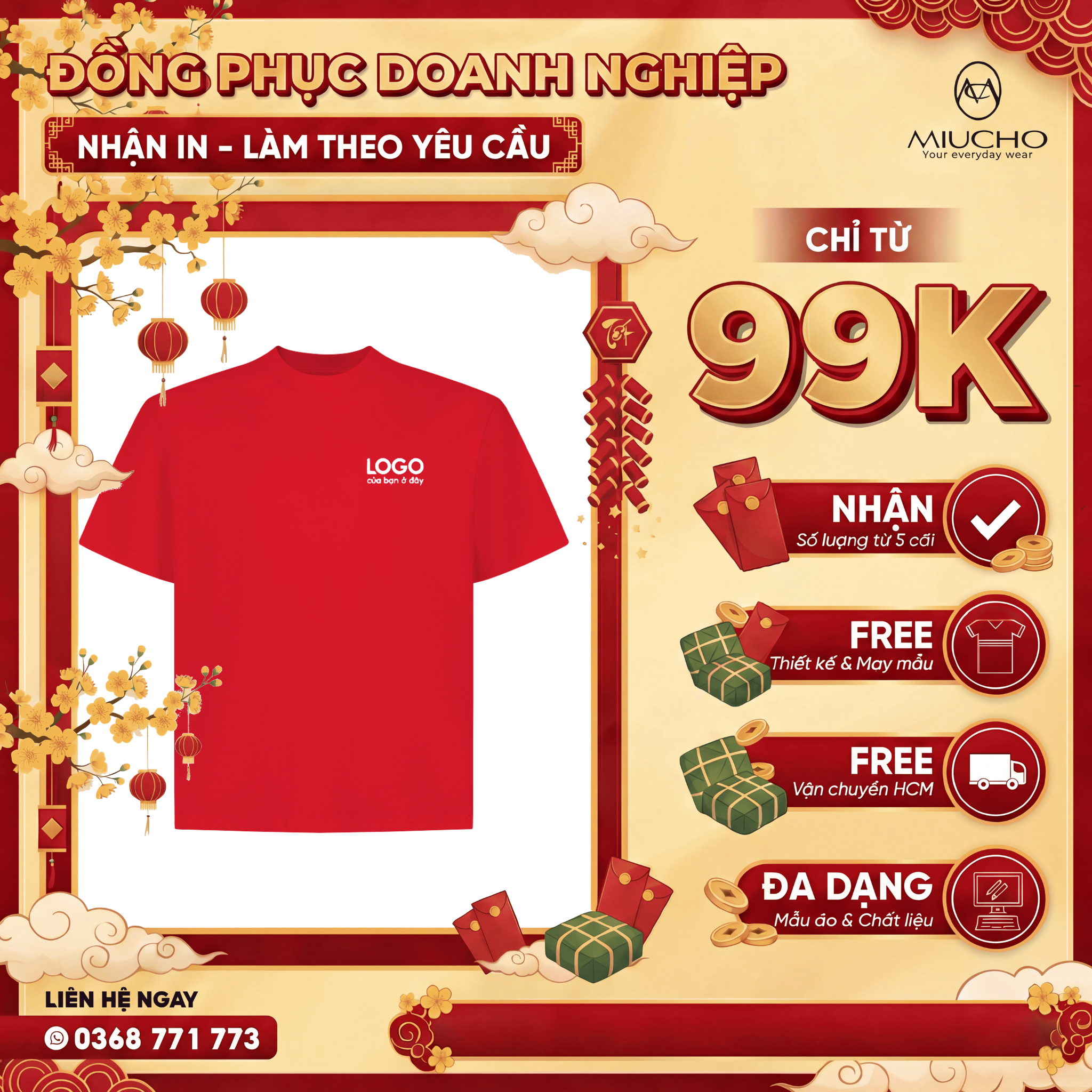 Áo thun trơn unisex form boxy AXT01 Miucho chất vải cotton co giãn 2 chiều