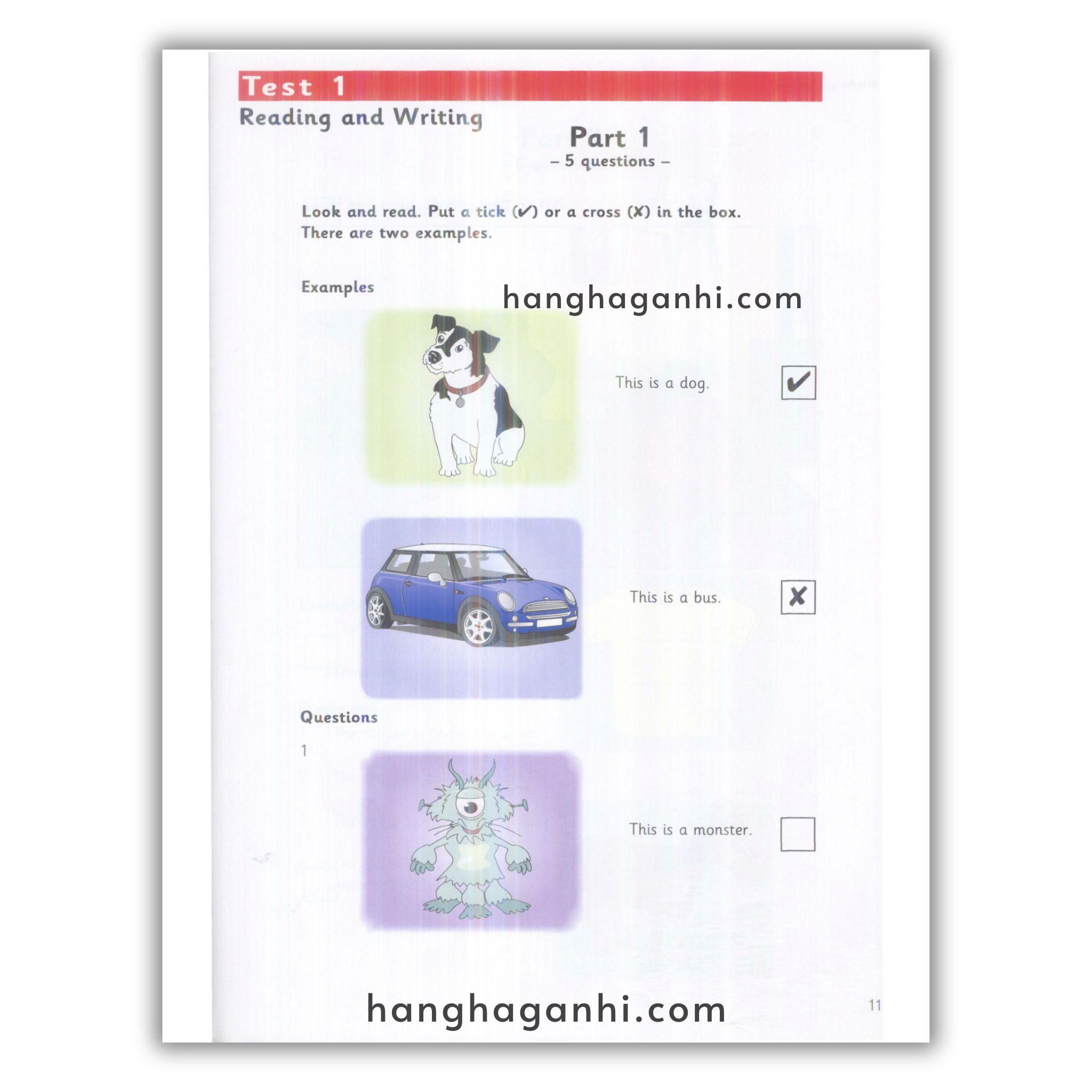 Cambridge Young Learner English Test Starters 2 BẢN ĐẸP, Flashcard cắt rời tương tác, kèm hướng dẫn học_thumbnail_3