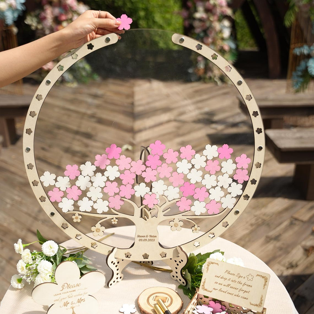 Tranh Thả Gỗ Đám Cưới, Sự Kiện, Công Ty, Sinh Nhật (Đủ phụ kiện) - Size tính theo chiều ngang_thumbnail_26