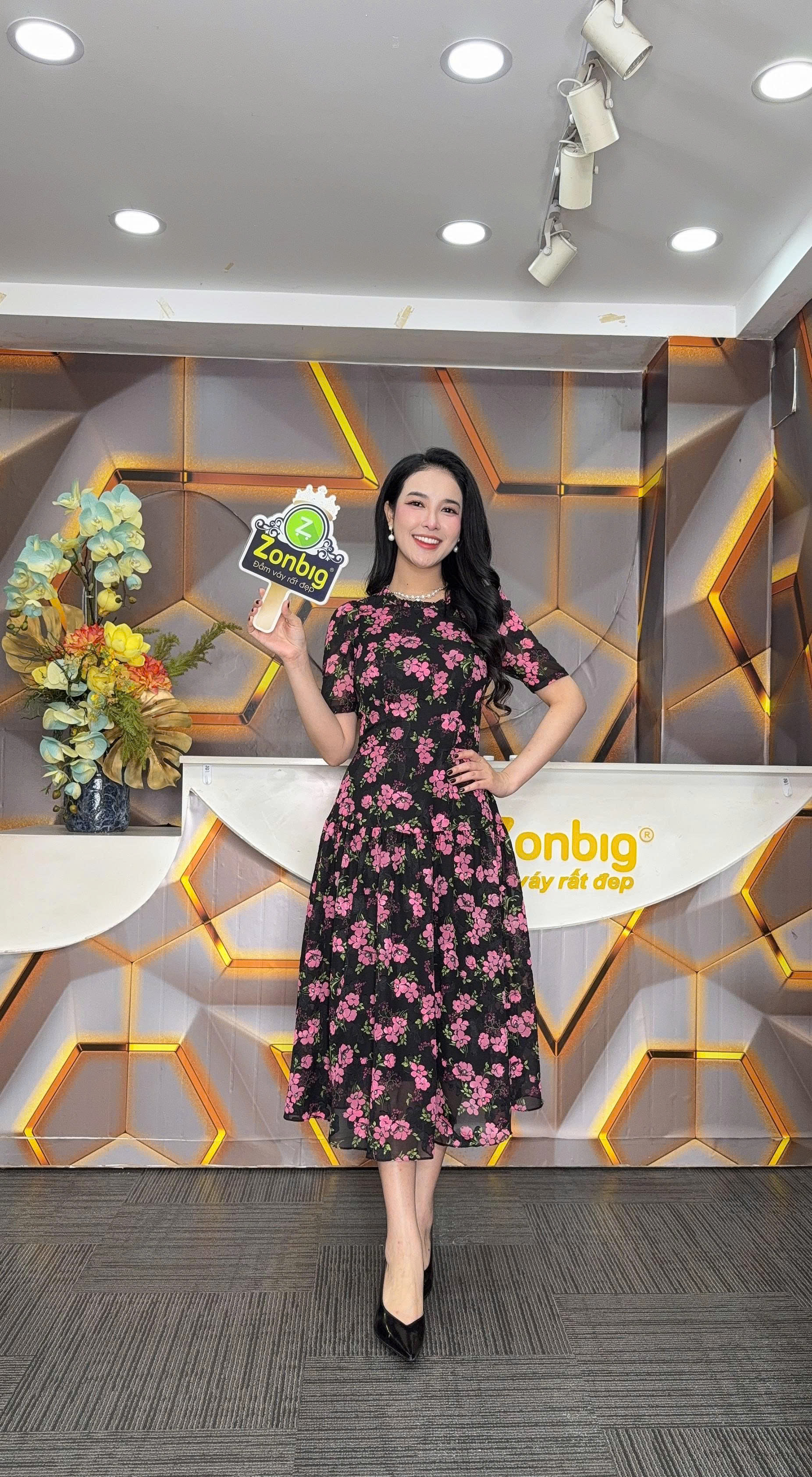 Đầm xòe - Y1972 - Thương hiệu Zonbig_thumbnail_1