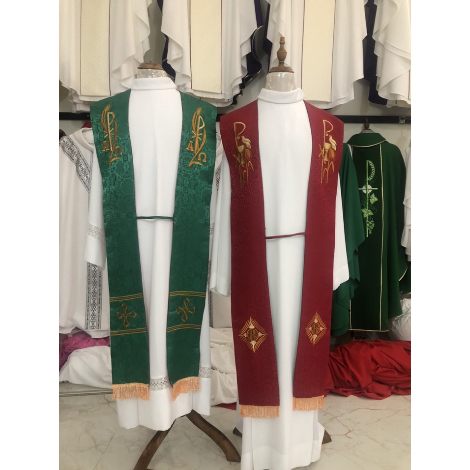 Dây Stola - Dây các phép dành cho Linh mục, phó tế - Quà tặng Công Giáo PP0273_thumbnail_3