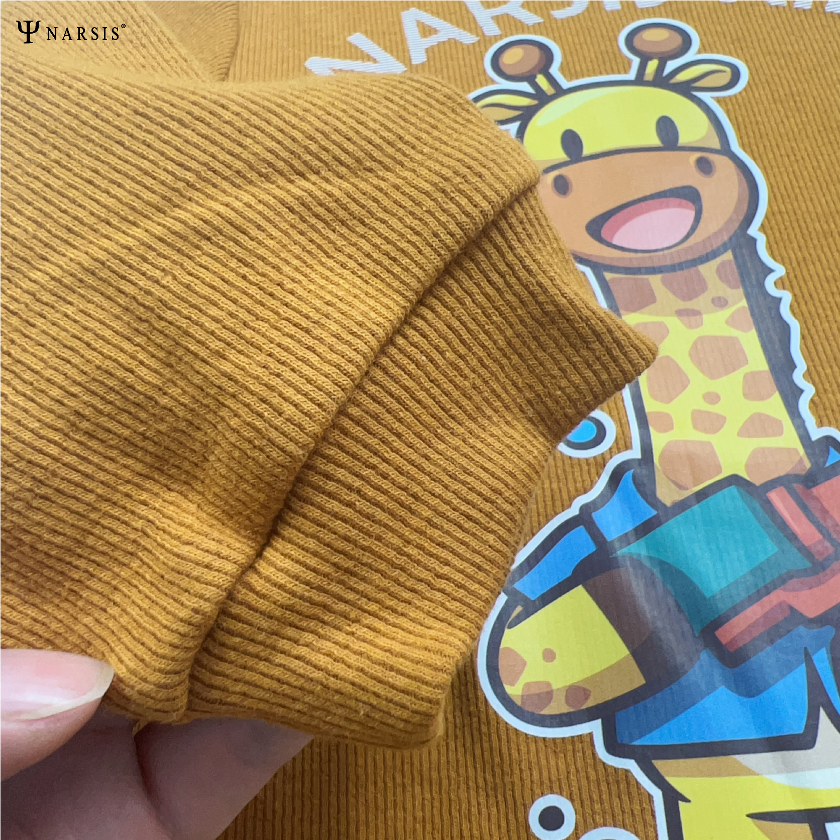 Bộ bé trai thu đông Narsis KE2116 dài tay, phối màu nổi bật, chất cotton ấm áp._thumbnail_2