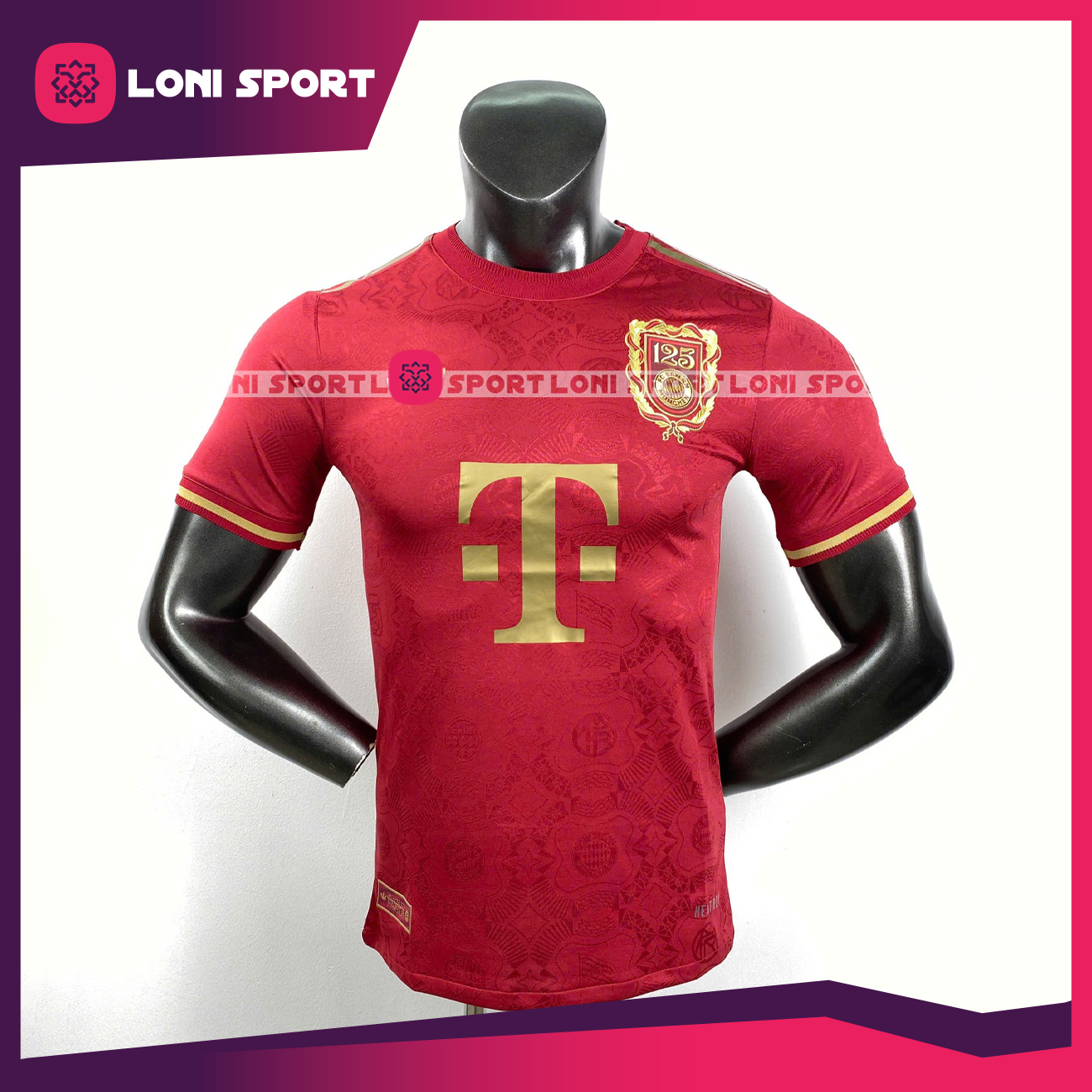 Áo Bayern bản kỷ niệm 125 năm đỏ SF