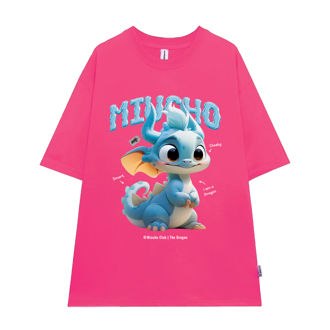 Áo thun form rộng 12 con giáp tuổi Thìn ATD1241 Miucho tay ngắn cổ tròn in mix_thumbnail_20