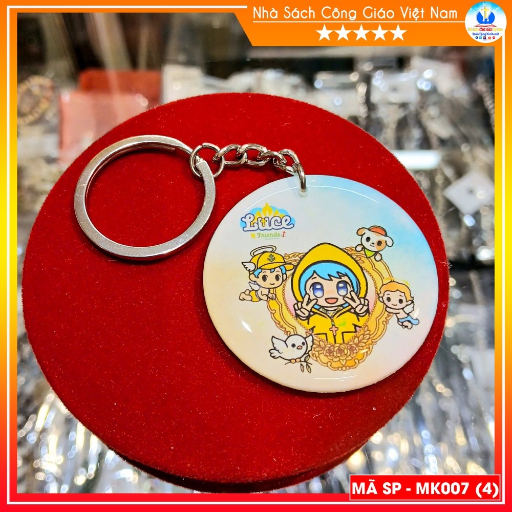 Móc khóa dẻo Luce - Linh vật năm thánh 2025 Vatican MK007 Quà tặng Công Giáo, NOEL, GIÁNG SINH, sinh nhật ý nghĩa_thumbnail_6