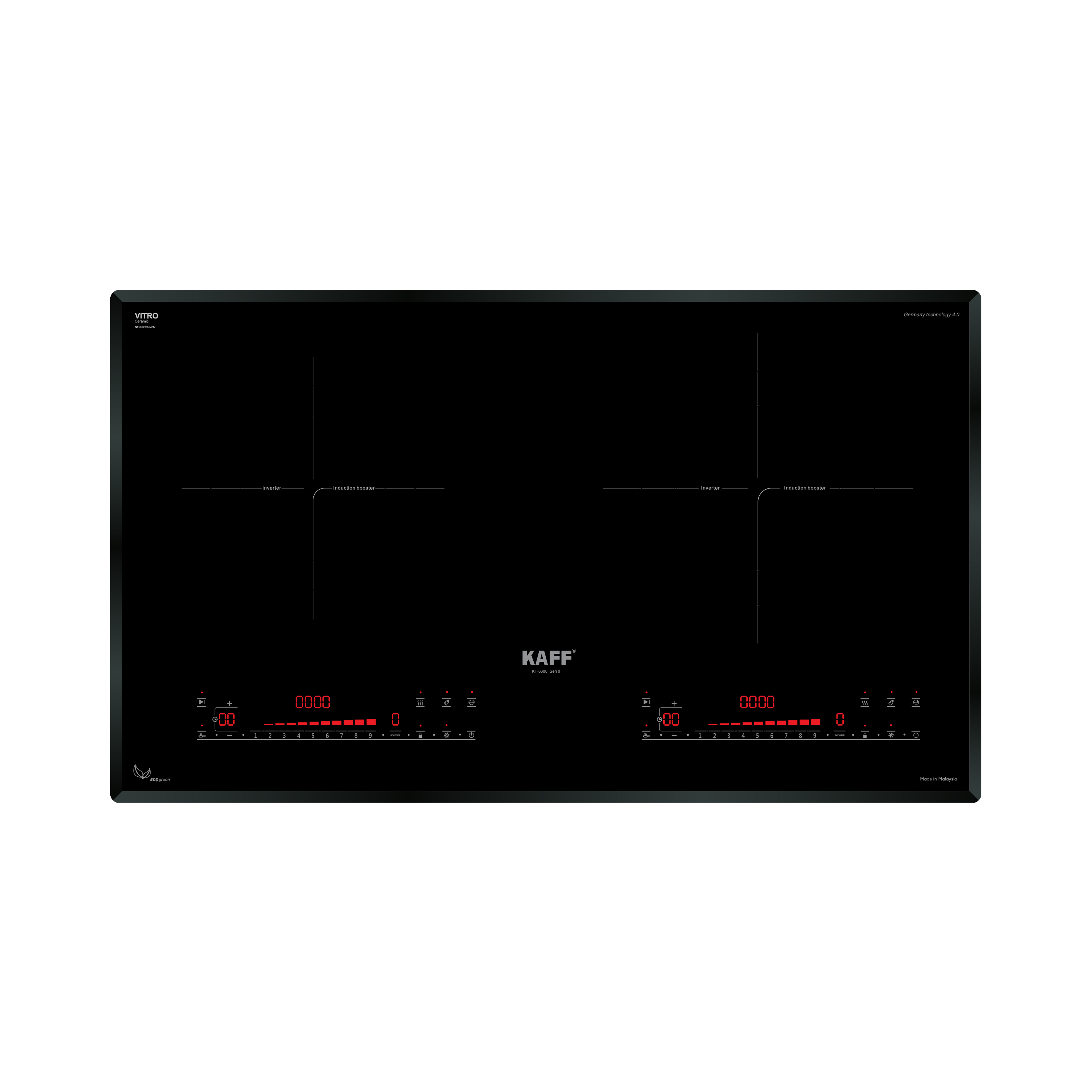 Bếp từ đôi KF - 6688 Seri 8