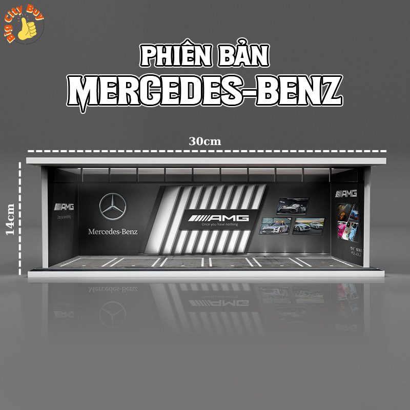 Garage Khung Thép 4 Tầng 1:64 Có Đèn – Diorama Lắp Ráp 3D Trưng Bày Xe Mô Hình Hot Wheels, Mini GT_thumbnail_3