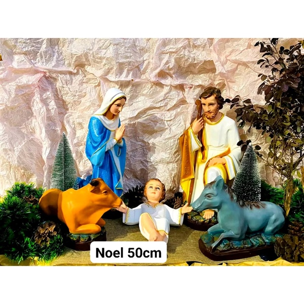 Bộ tượng Noel 50cm (5 tượng) ✔