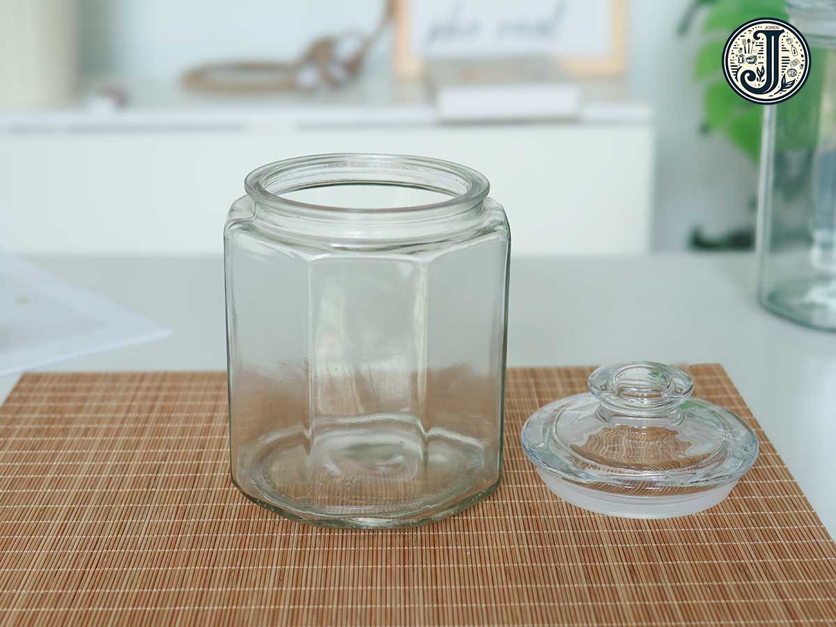 Hũ thủy tinh bát giác đựng hạt, cà phê, bánh kẹo_thumbnail_10