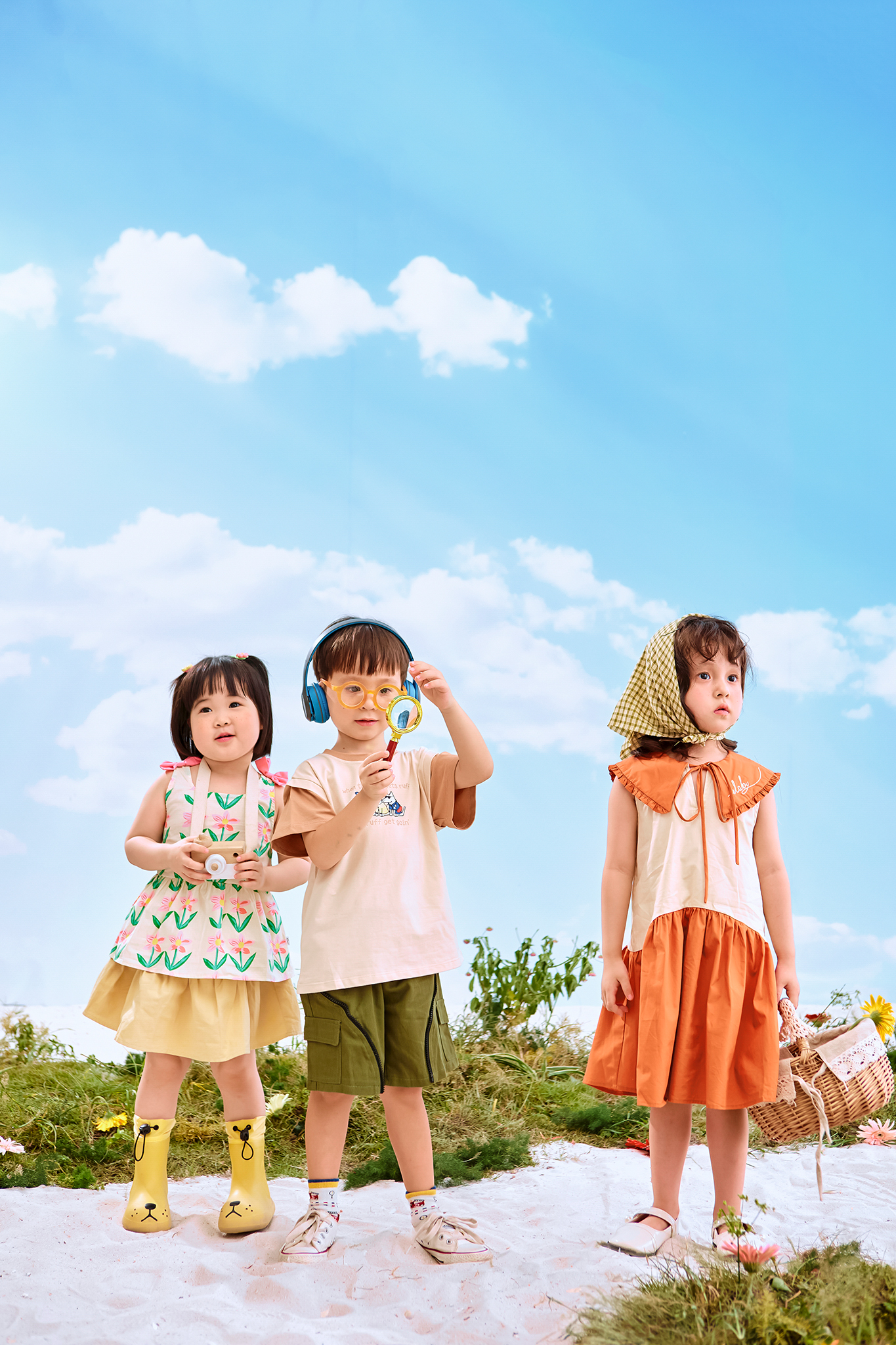 Váy cổ tròn thêu lá cổ Ilaby_thumbnail_1