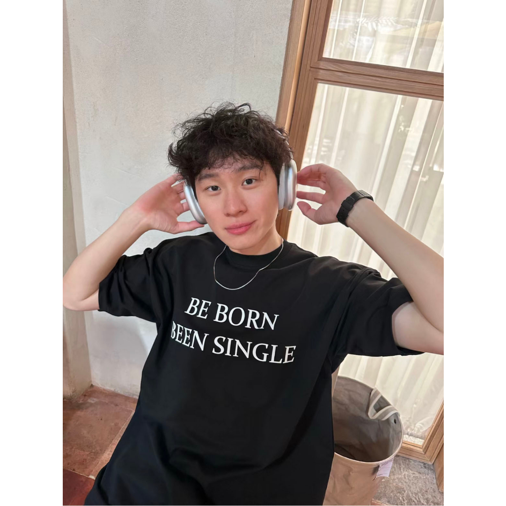 Áo thun nam form rộng đẹp tay ngắn cổ tròn vải cotton ATD102 Miucho Man in Typography_thumbnail_4