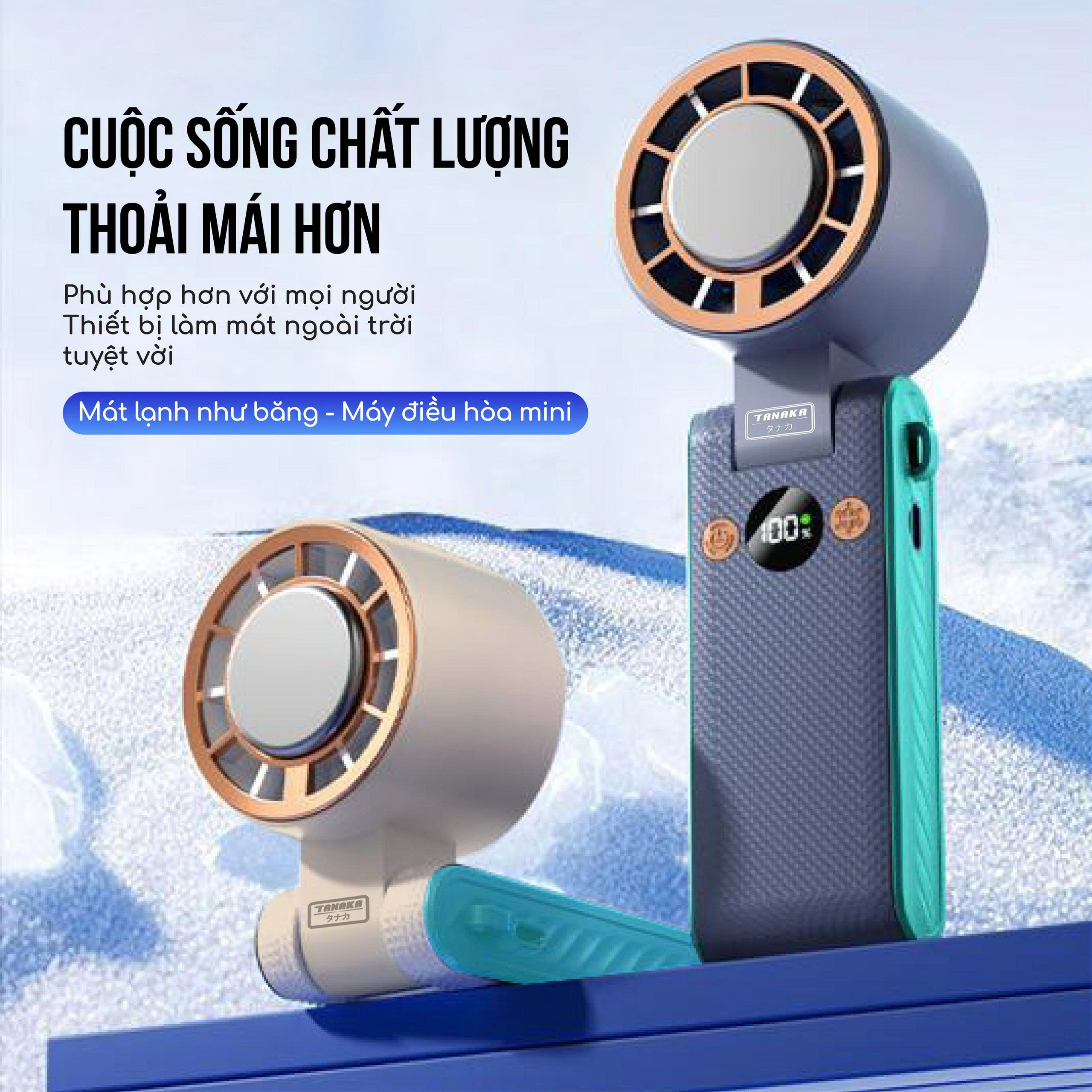 Quạt Cầm Tay Tanaka  Ice Cooling TEC_thumbnail_7