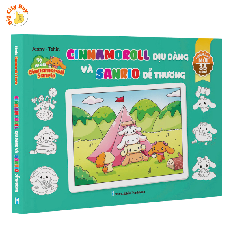 Bộ Tô Màu CapyBara, Kuromi, Labubu 35 Chủ Đề Cực Thú Vị Và Đáng Yêu Cho Bé_thumbnail_0