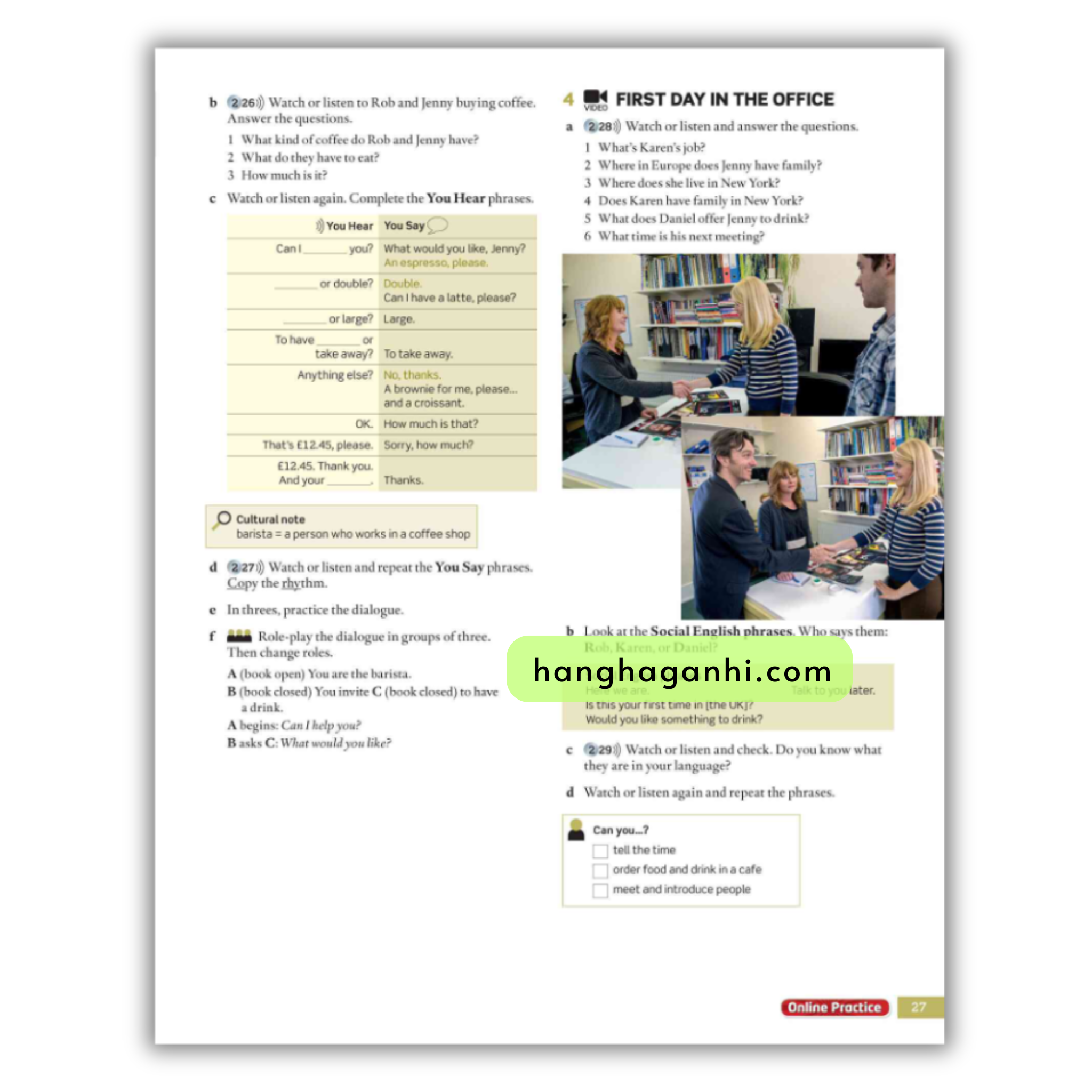 American English File 1 Student Book (Second Edition)_thumbnail_5