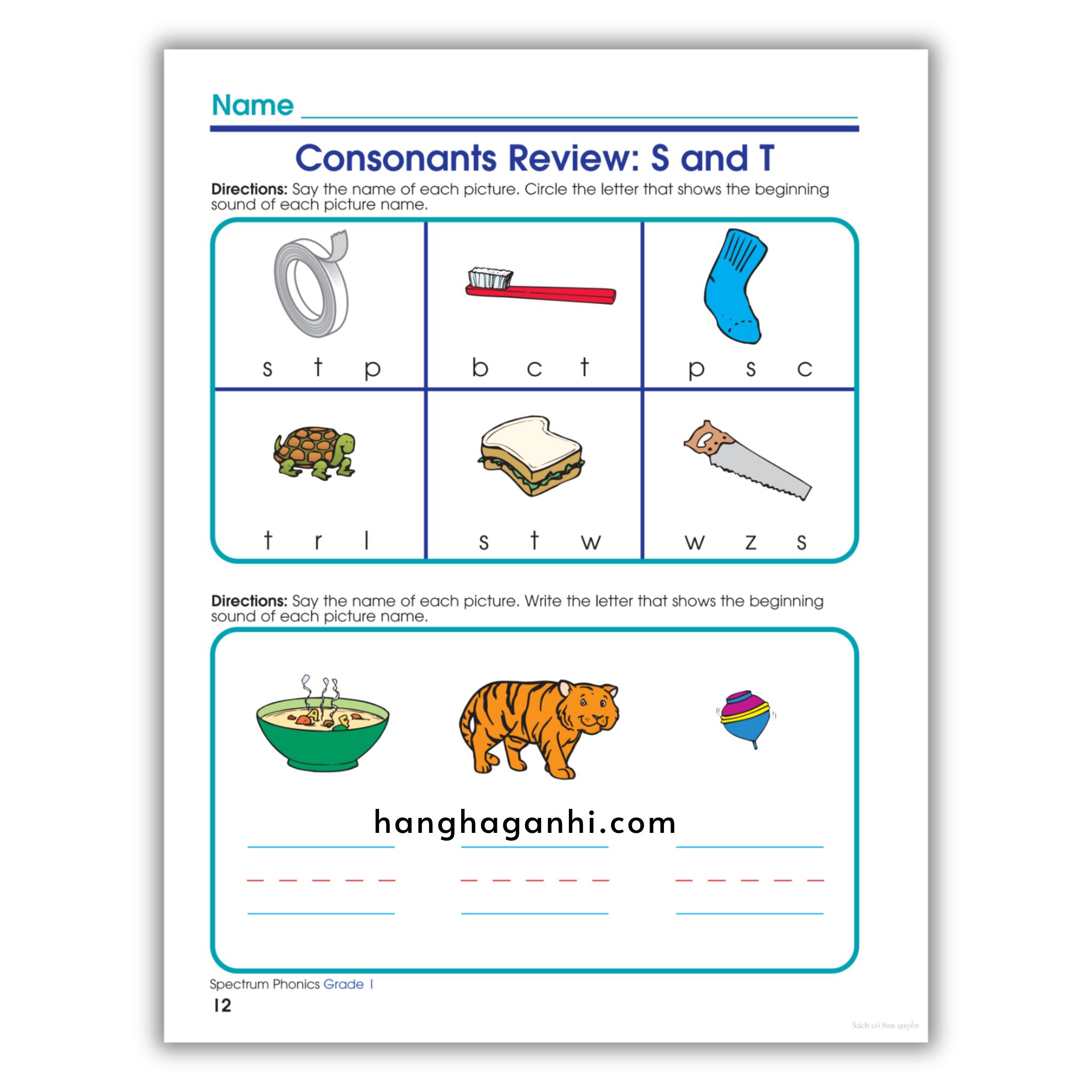 Sách Spectrum Phonics Workbook Grade 1_thumbnail_15