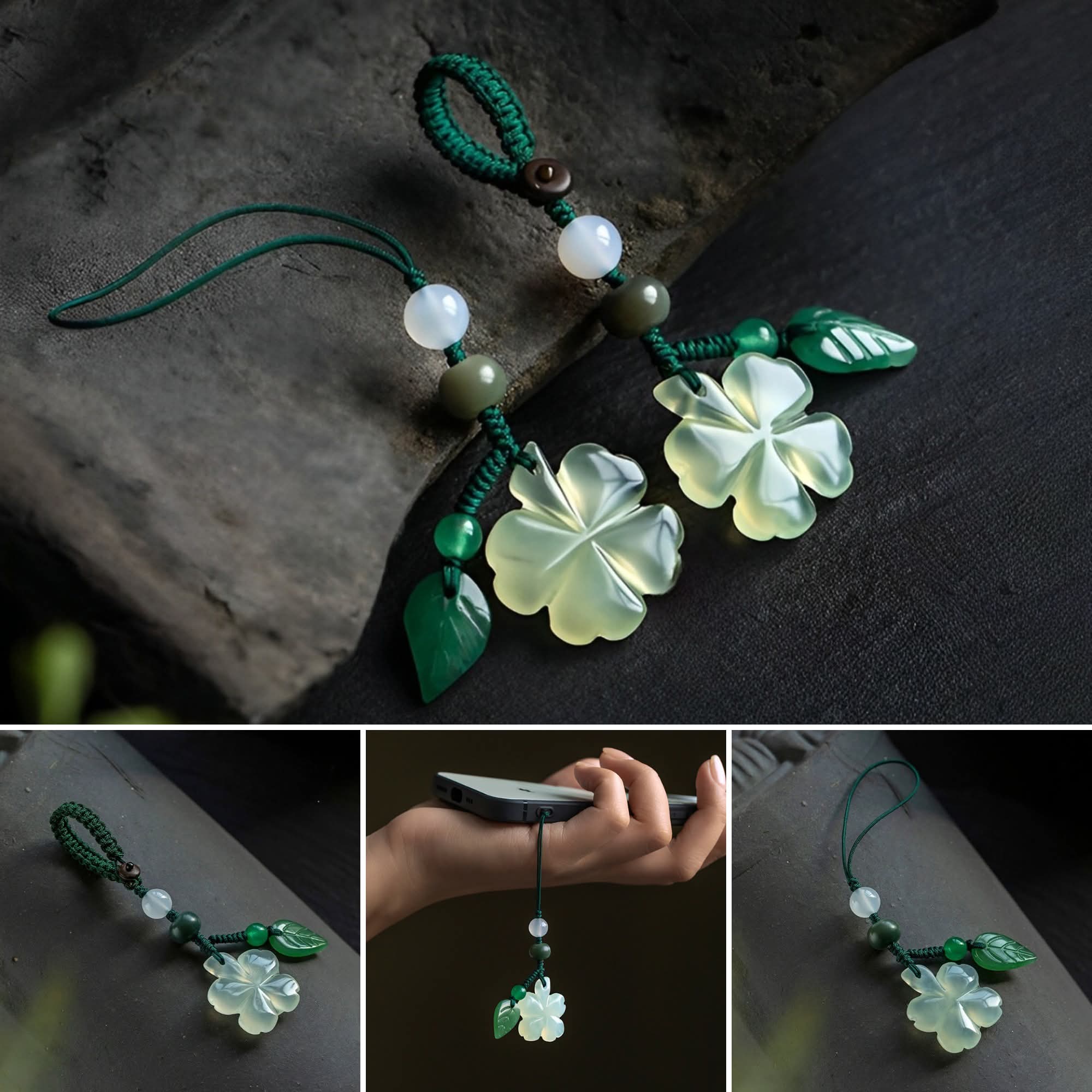 Dây Treo Cỏ 4 Lá (Hoa và Lá)_thumbnail_1