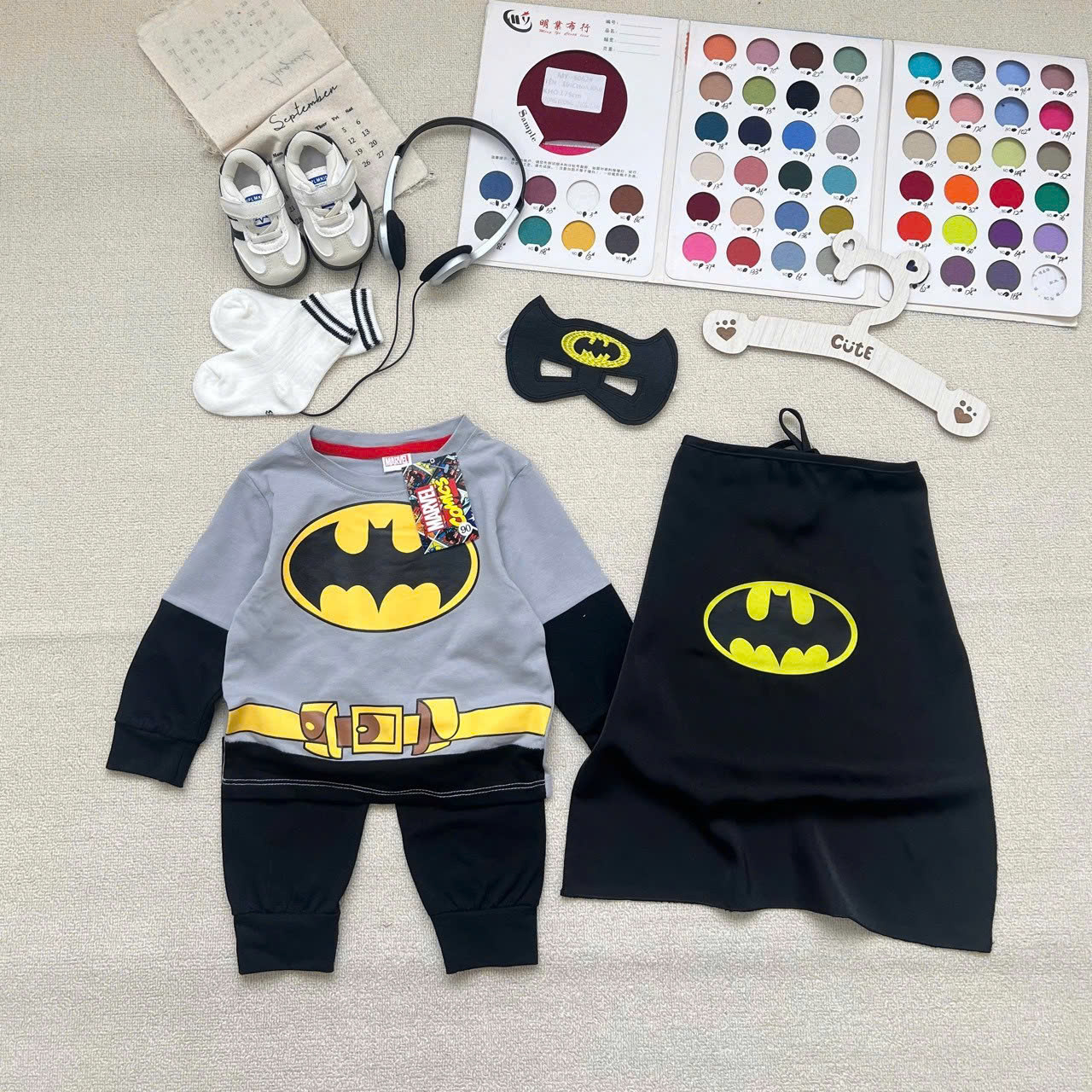 A58 BỘ DÀI TAY NGƯỜI DƠI BATMAN- A210.356