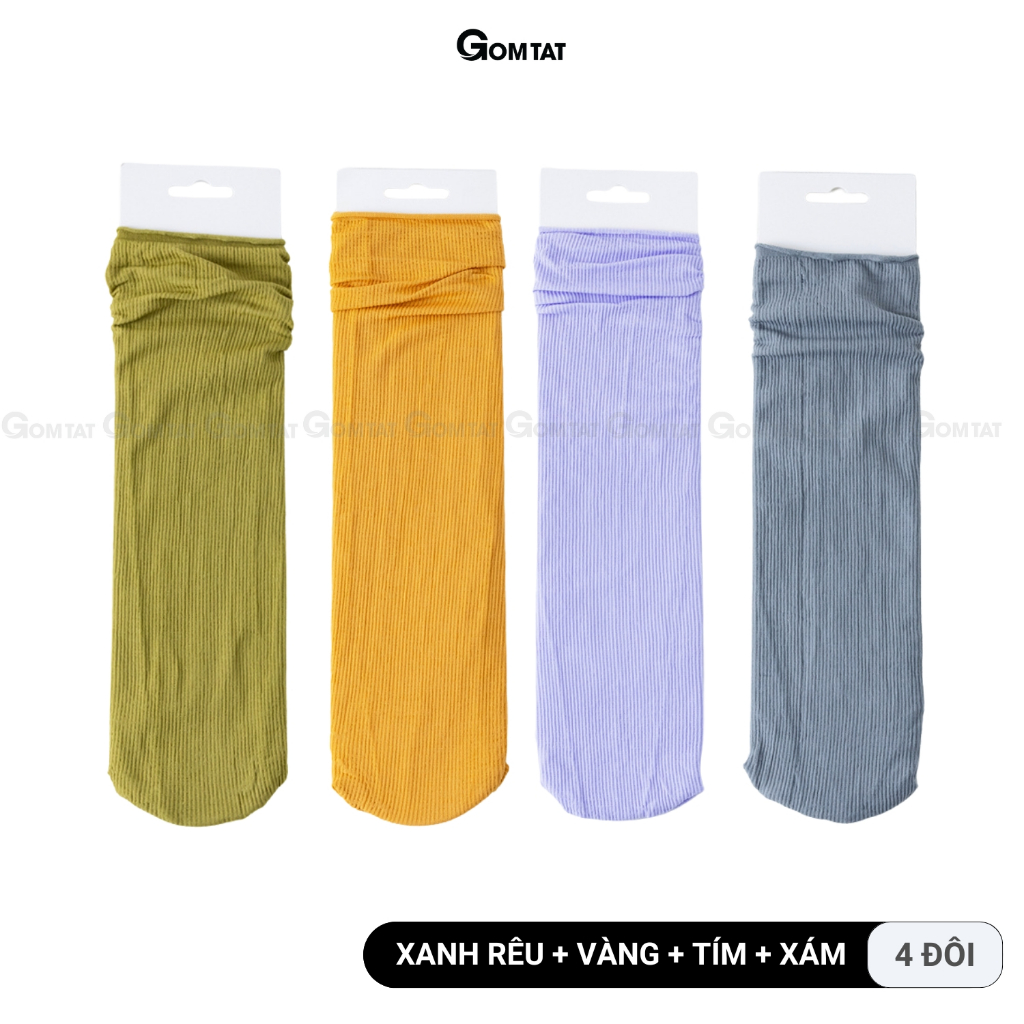 Tất giấy nữ cổ cao HOT-1304