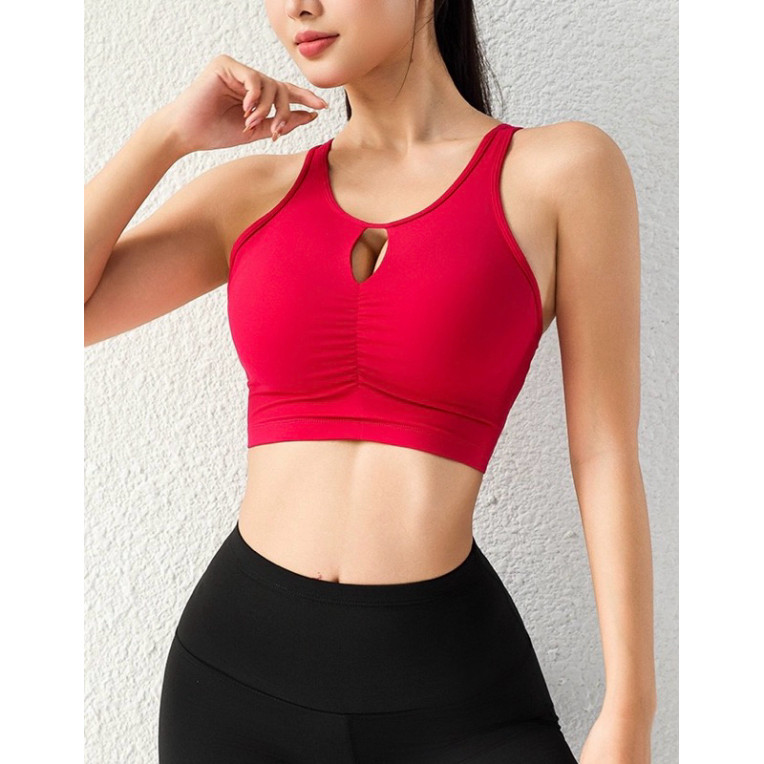 Áo Bra Thể Thao Nhún Lưng Nơ_thumbnail_1