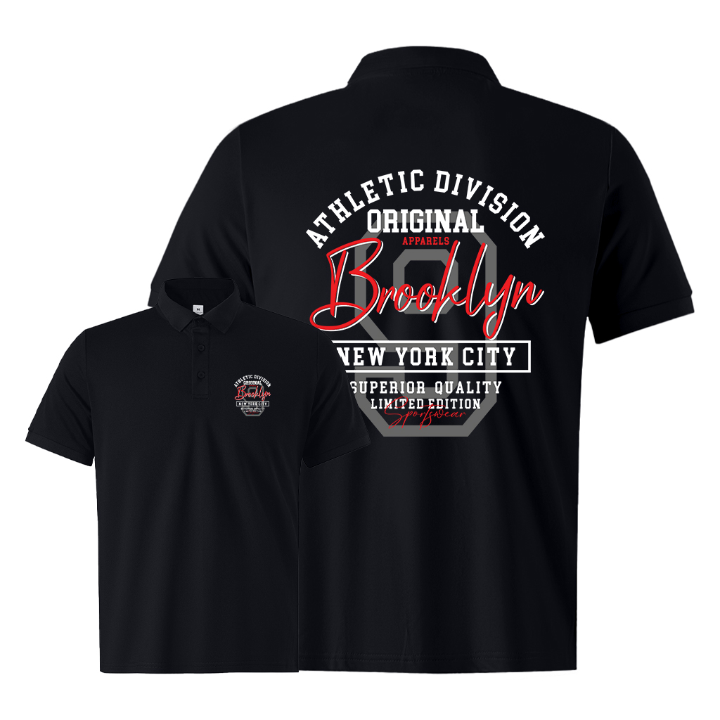 Áo polo nam form vừa vải cá sấu đứng form PLCSD1646 Miucho Iconic in typography_thumbnail_10