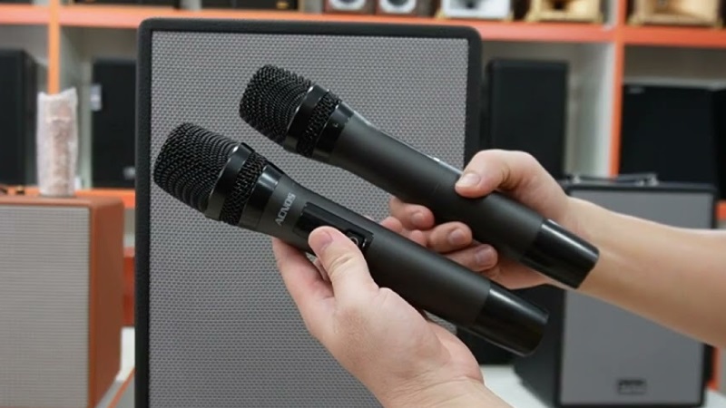 micro cho loa aucus x300